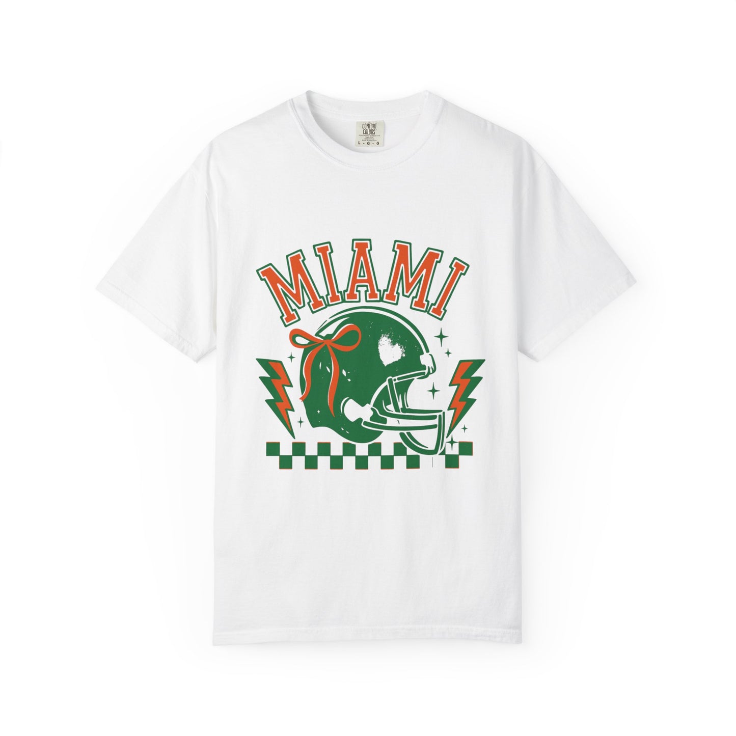 Miami Football Garment-Dyed T-Shirt