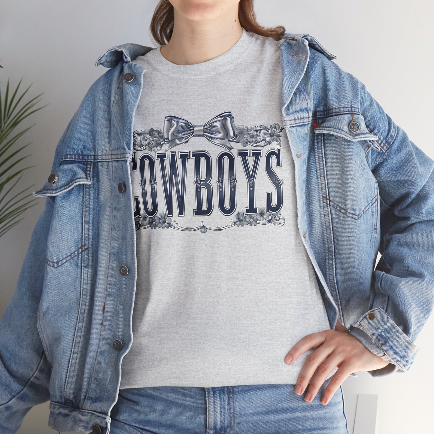 Cowboys Graphic Tee, Unisex Heavy Cotton Tee, Western Wear, Country Music Shirt, Rodeo Style T-Shirt, Gift for Cowboy Fans