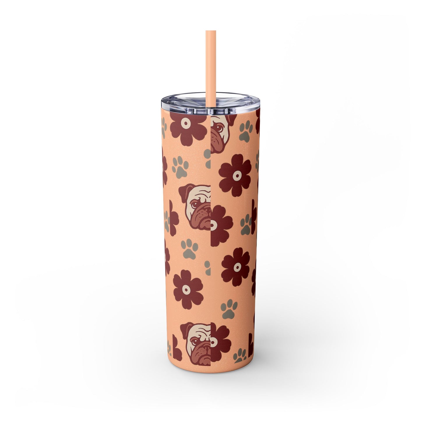 MS Bulldogs Skinny Tumbler, Graduation Gift, Mississippi Game Day, Go Dogs, Starkville, MS.