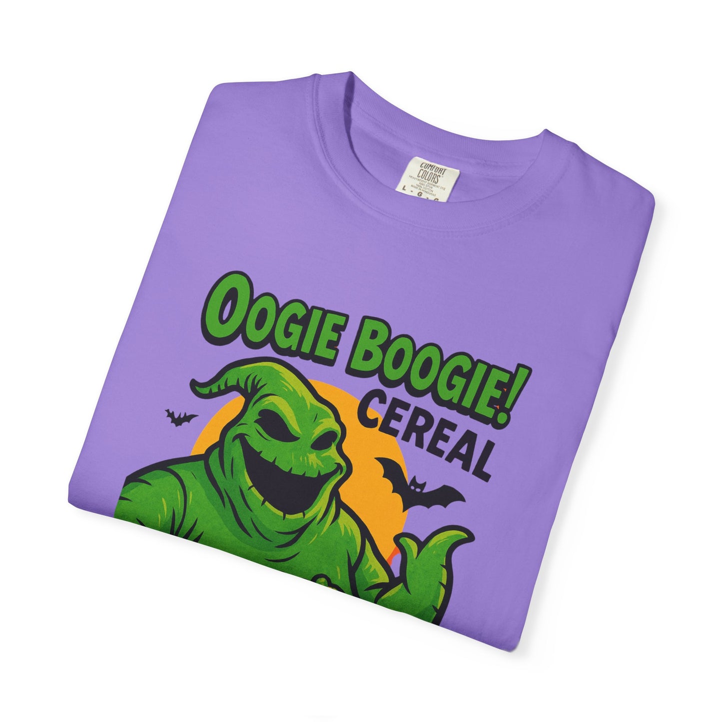 Oogie Boogie Cereal Unisex T-Shirt, Halloween Tee, Cartoon Apparel, Gifts for Fans, Unique Graphic Shirt, Spooky Style