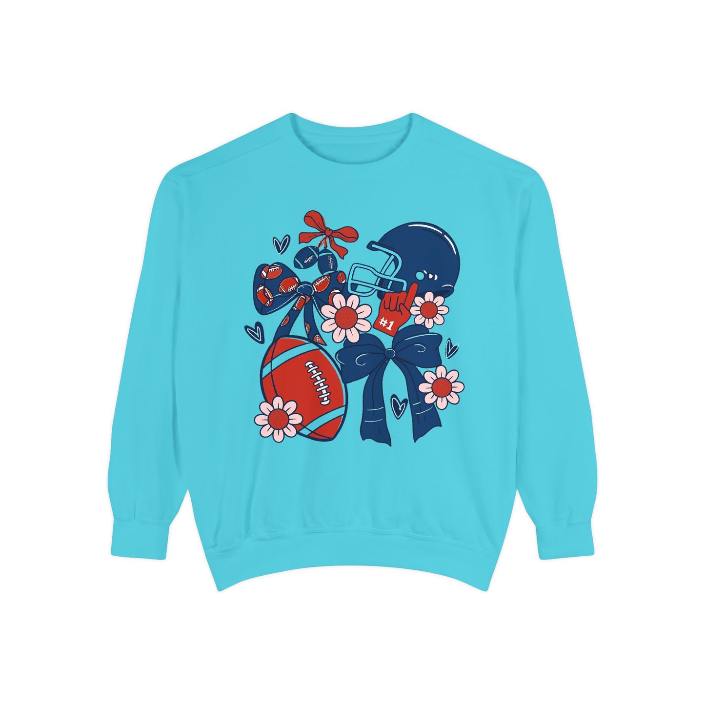 Football Game Day Unisex Sweatshirt - Comfort Colors