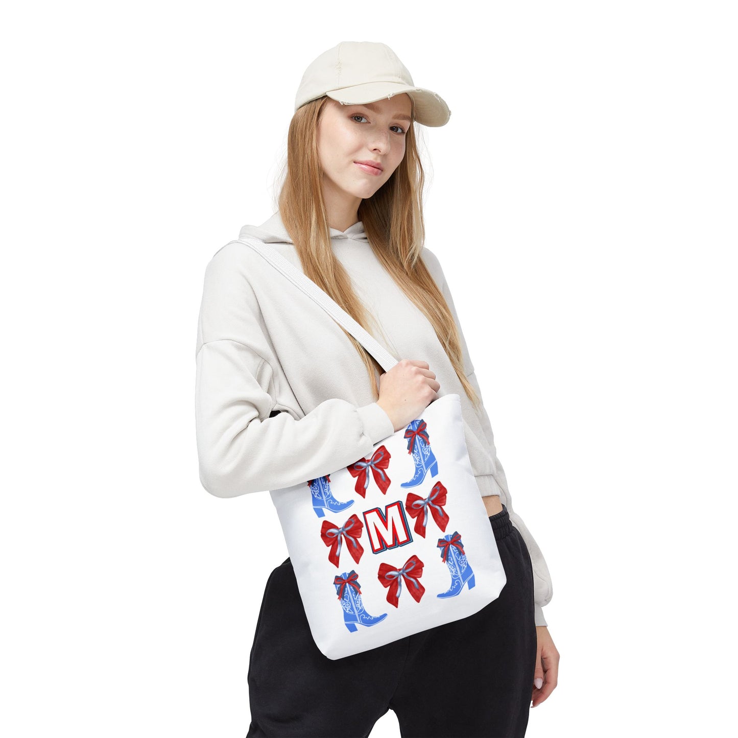 Mississippi Coquette Tote Bag, Personalized Tote, Mississippi Fan Gift, Ole Miss, Hotty Toddy, College Student Gift, Graduation Gift