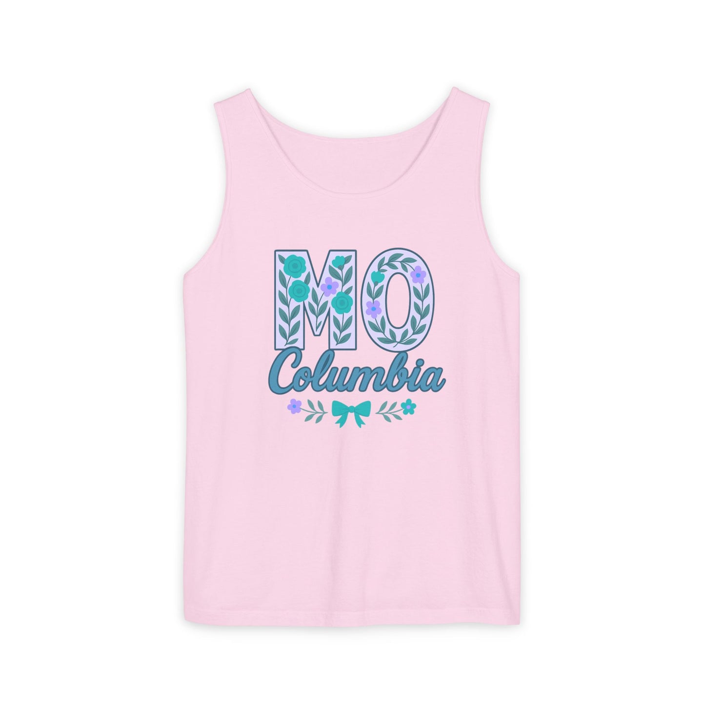 Missouri State Pride Tank Top, Unisex Summer Shirt, Columbia MO Graphic Tee, Comfort Colors, Graduation Gift