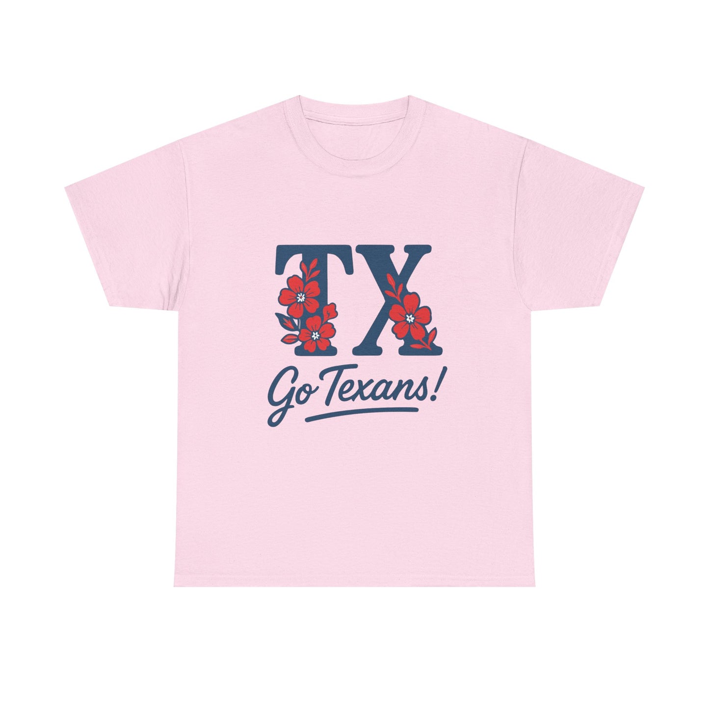 Texas Pride Unisex Cotton Tee | Go Texans! T-Shirt, Casual Wear, Game Day Shirt, Gift for Fans, Spring/Summer Style