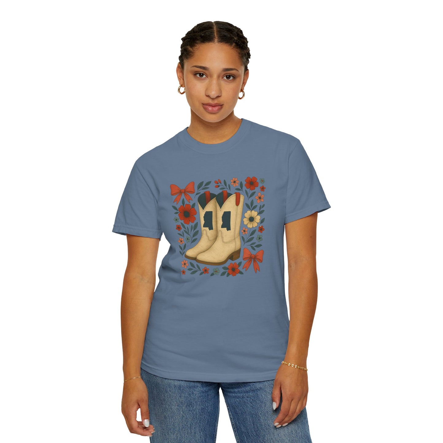 Mississippi Coquette Bow Unisex Tee - Ole Miss Fan Gift