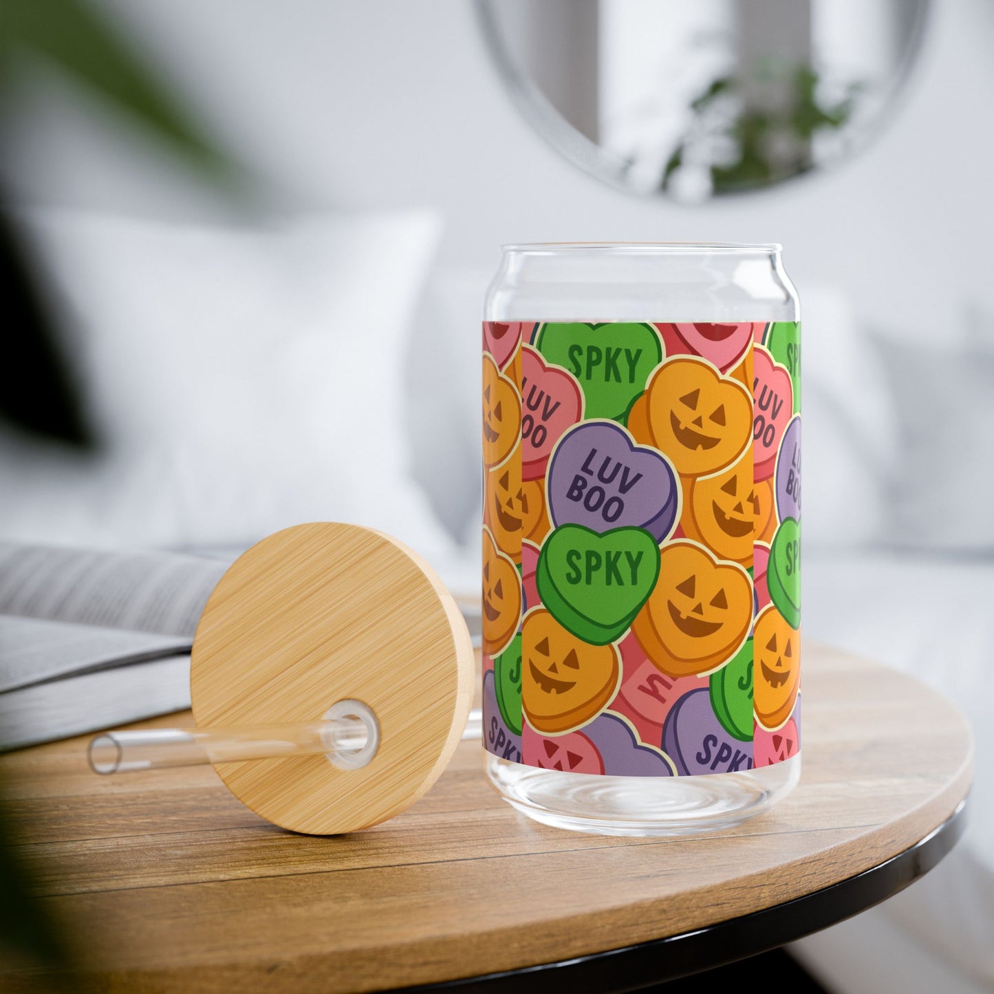 Halloween Sipper Glass