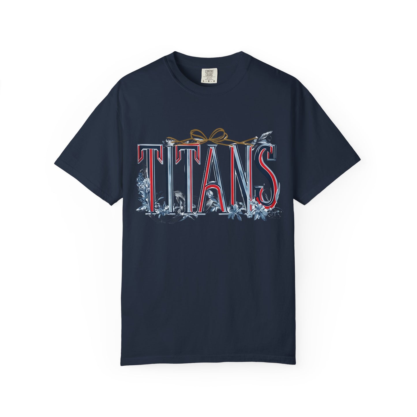 Floral Titans Garment-Dyed T-Shirt