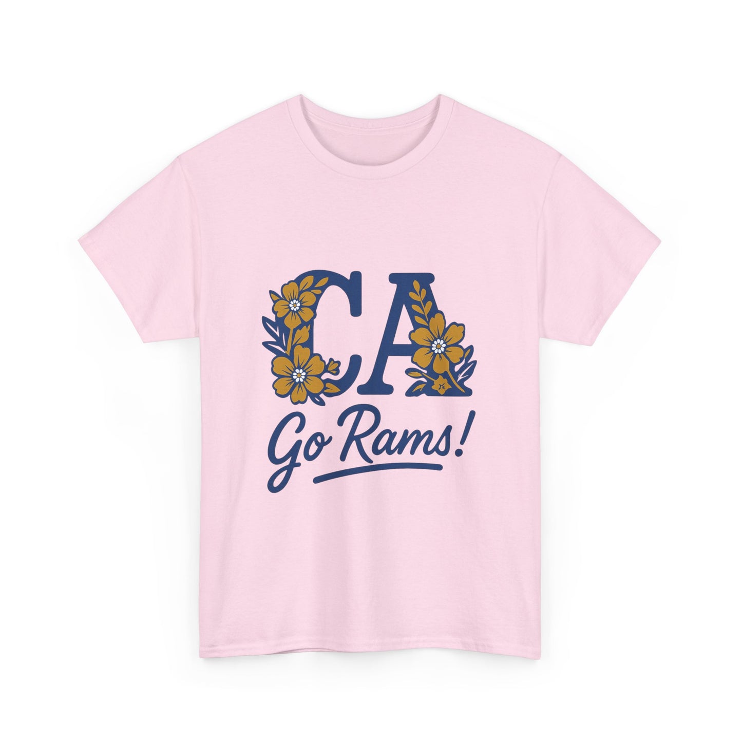 CA Rams Floral Tee