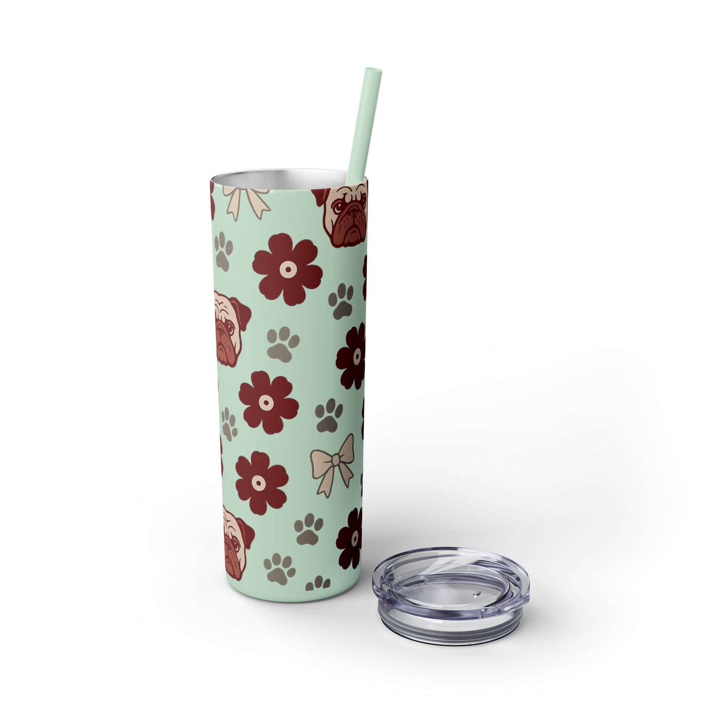 MS Bulldogs Skinny Tumbler, Graduation Gift, Mississippi Game Day, Go Dogs, Starkville, MS.