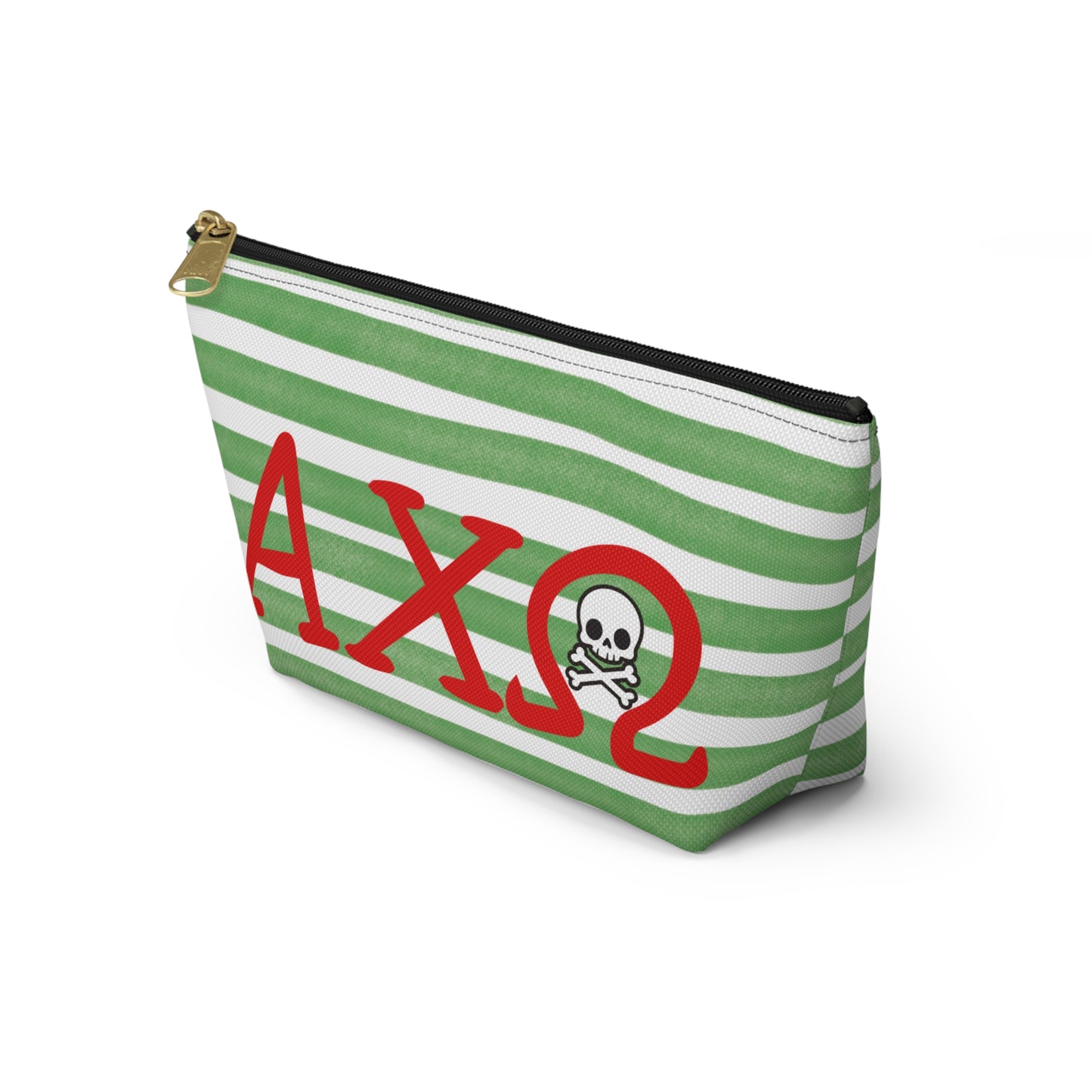 Alpha Chi Omega Stylish Accessory Pouch, Perfect for School, Travel, Organization, Gift for Friends, Makeup Bag, Pencil Case