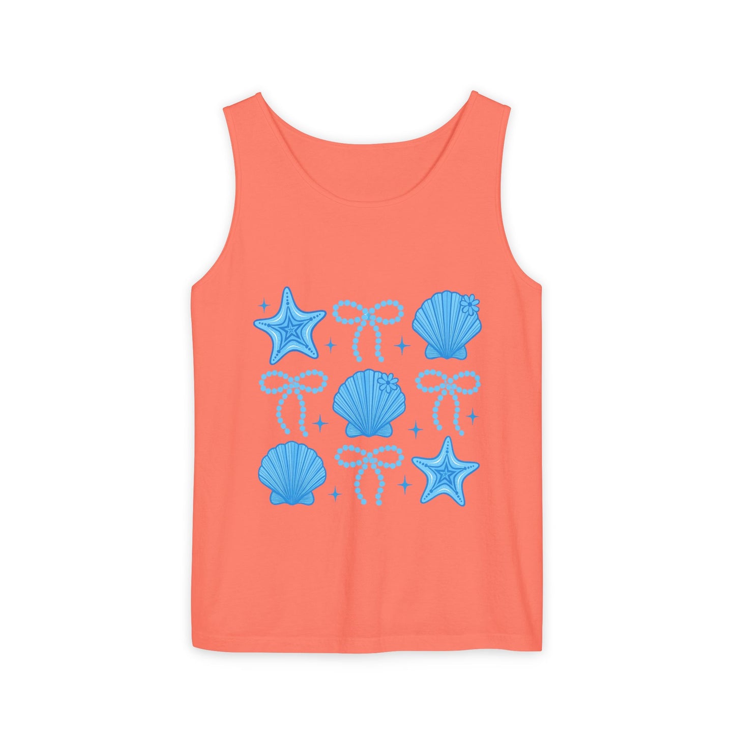 Pearls & Shells Comfort Colors Tank Top