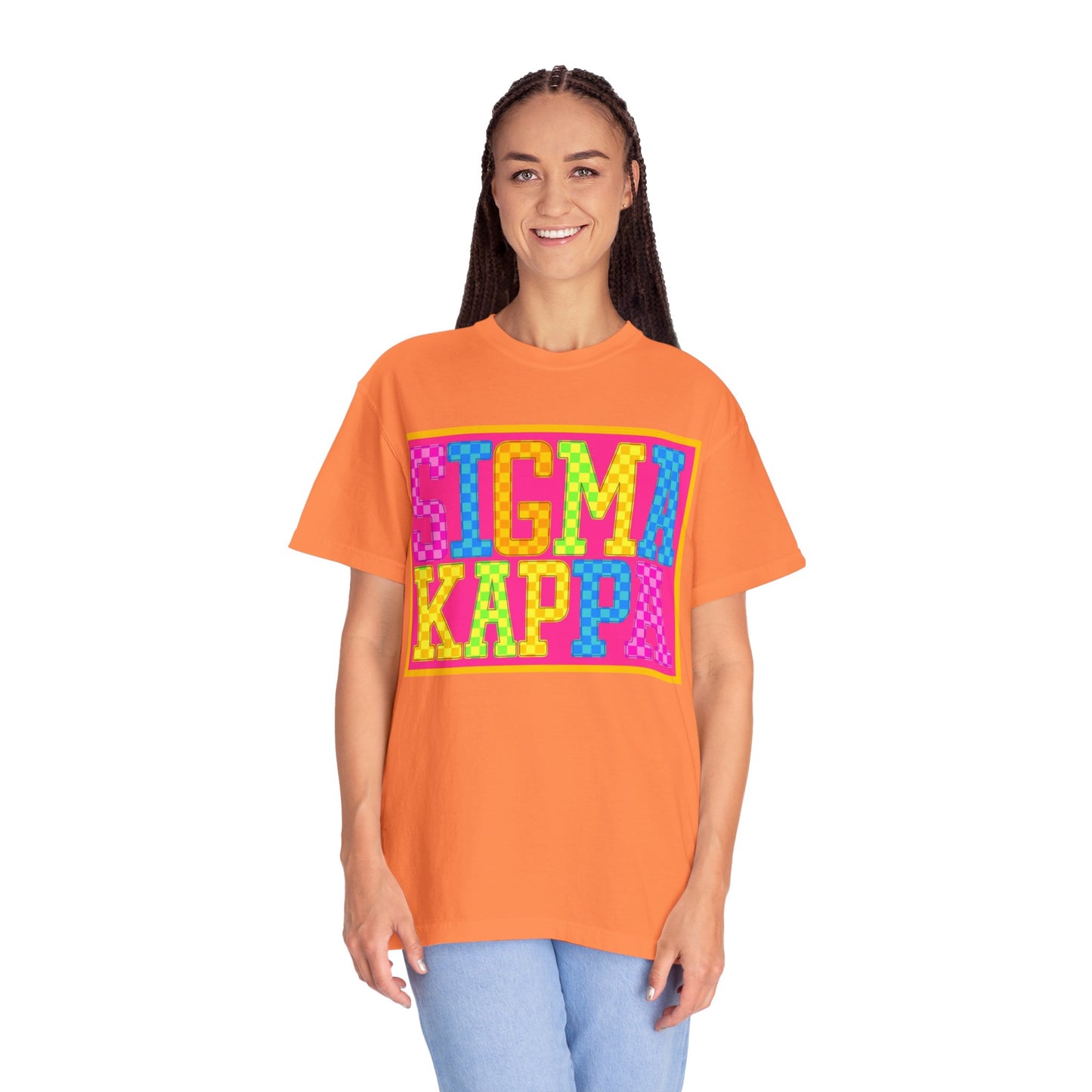 Colorful Sigma Kappa T-Shirt | Sorority Apparel