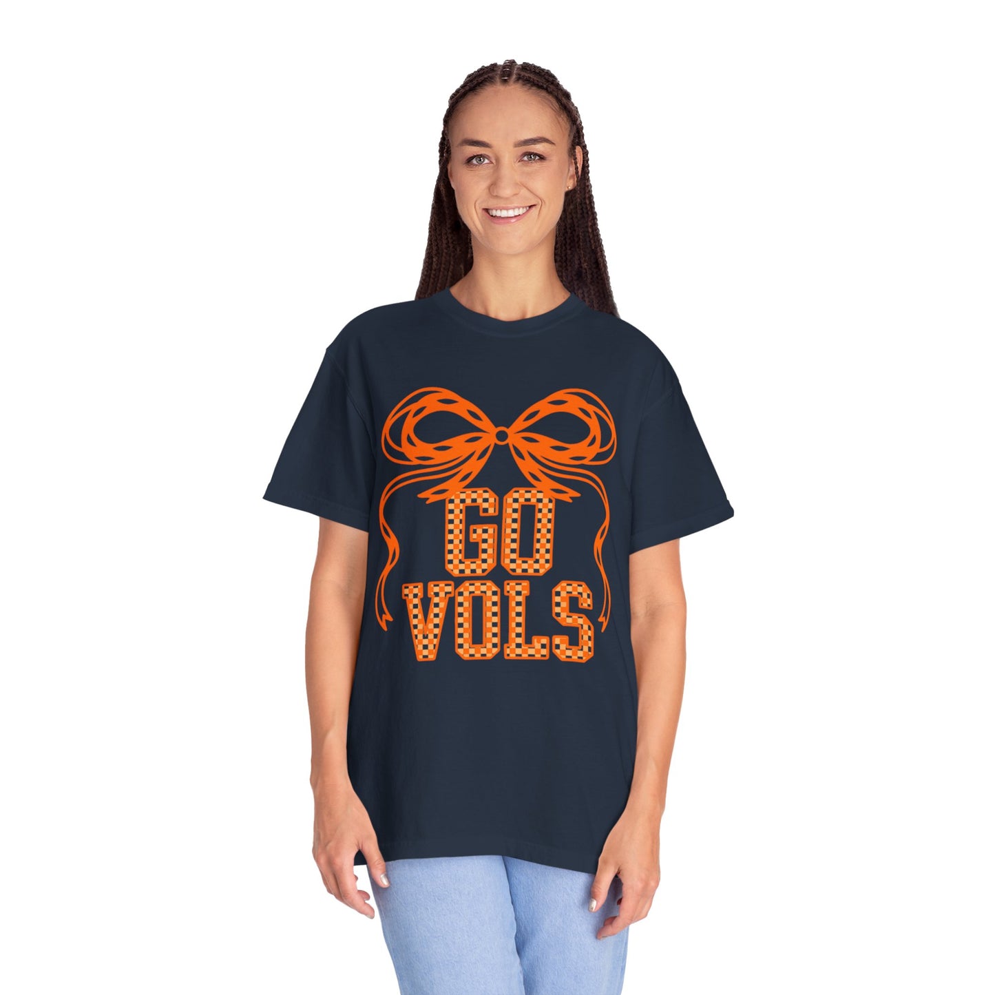 Rocky TOp Cheerful Garment-Dyed T-Shirt for Fans | Perfect for Game Day, Sports Events, Tailgating, Birthdays, Casual Wear