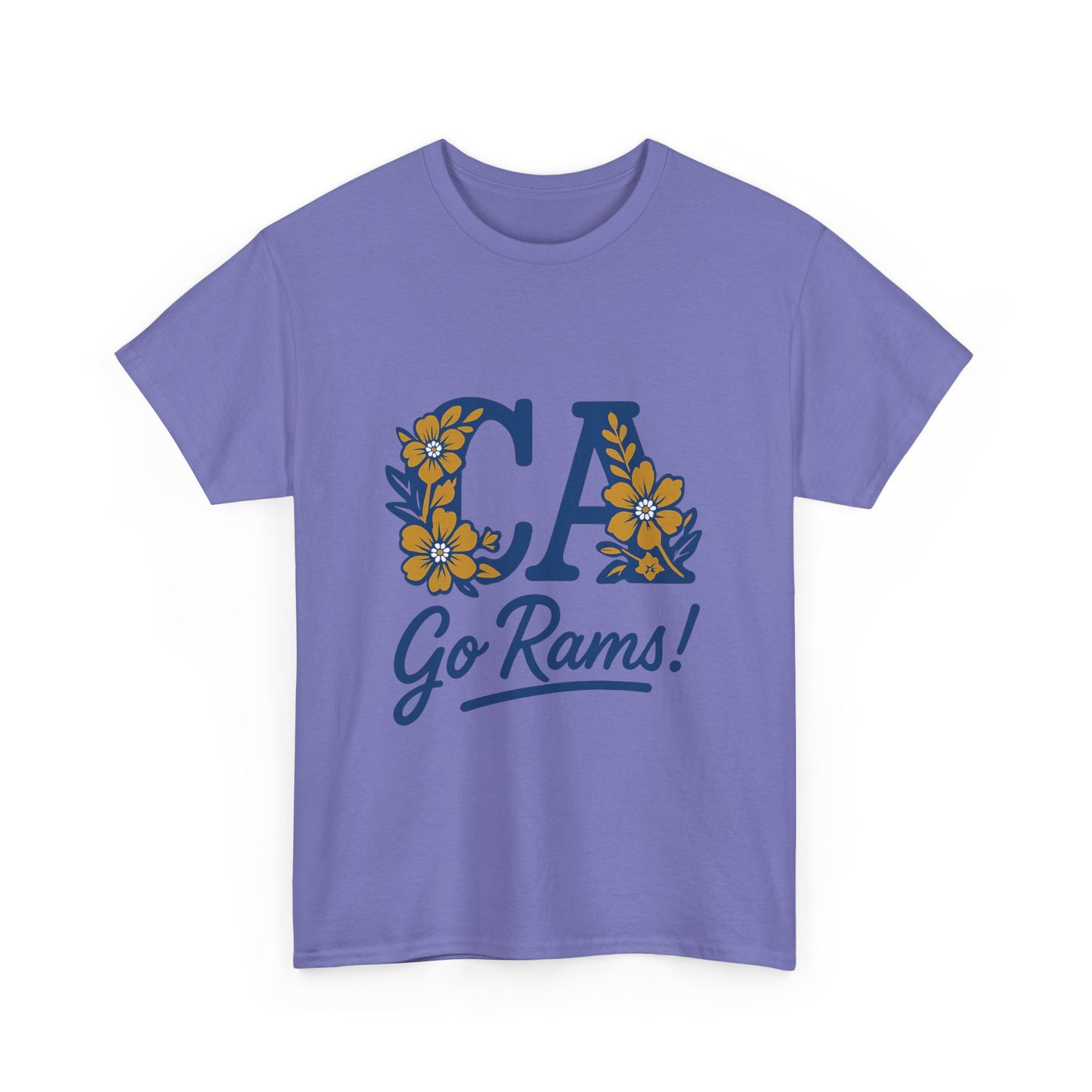 CA Rams Floral Tee
