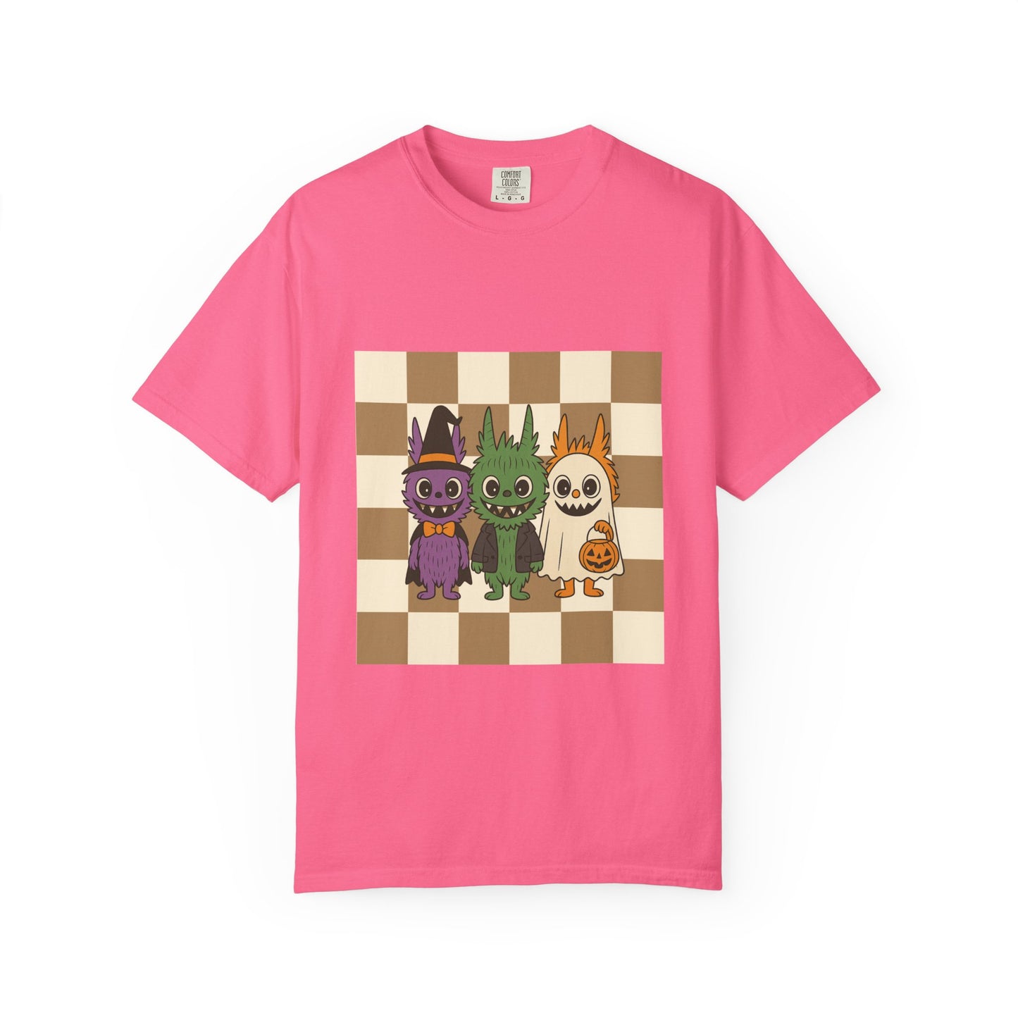 Cute Halloween Monster T-Shirt, Spooky Graphic Tee, Fall Apparel, Unisex Shirt, Trick or Treat, Halloween Party Outfit