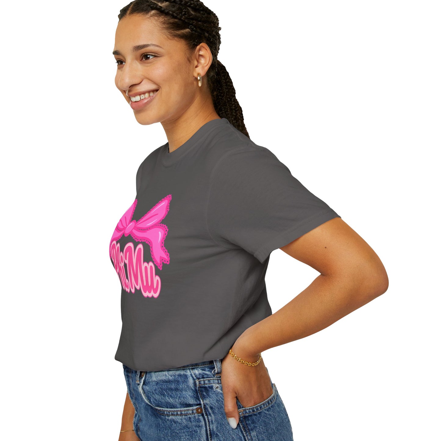 PhiMu Bow Pink Sorority T-Shirt