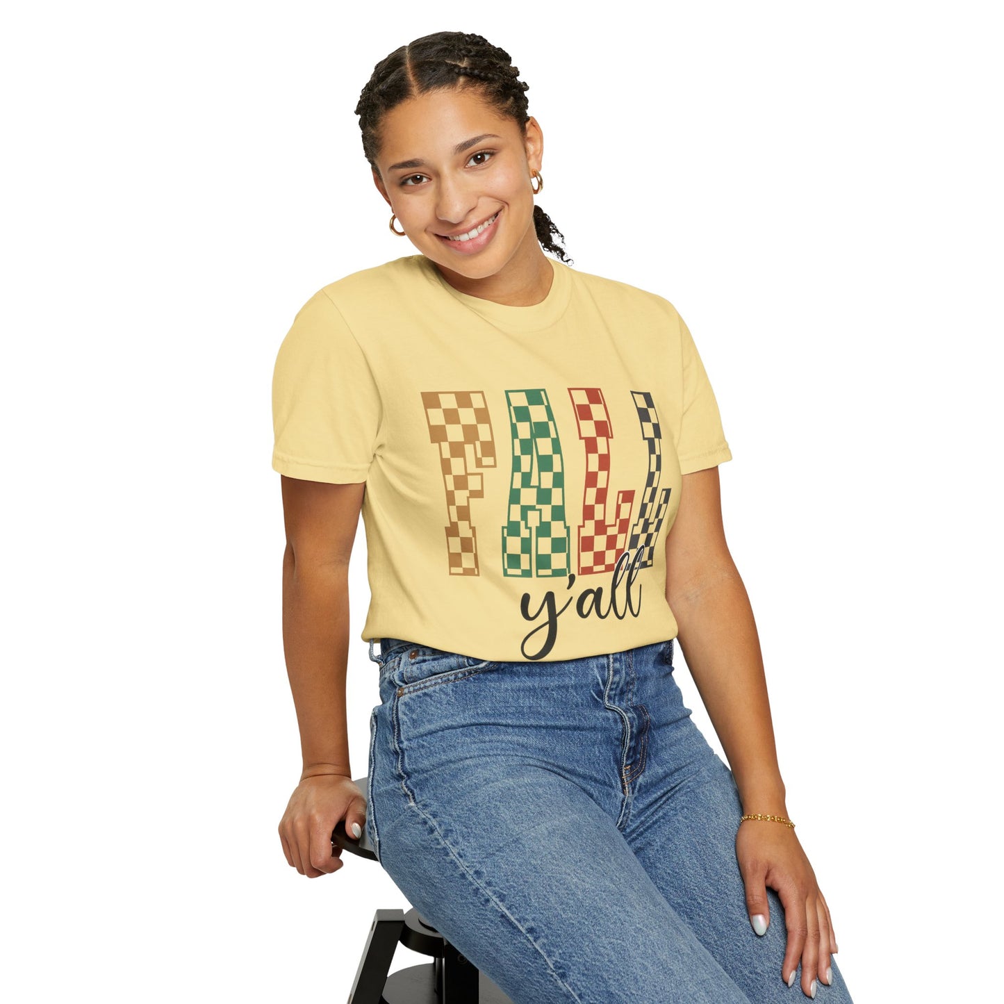 Fall Y'all Unisex T-shirt - Cozy Autumn Apparel for Thanksgiving & Harvest Season