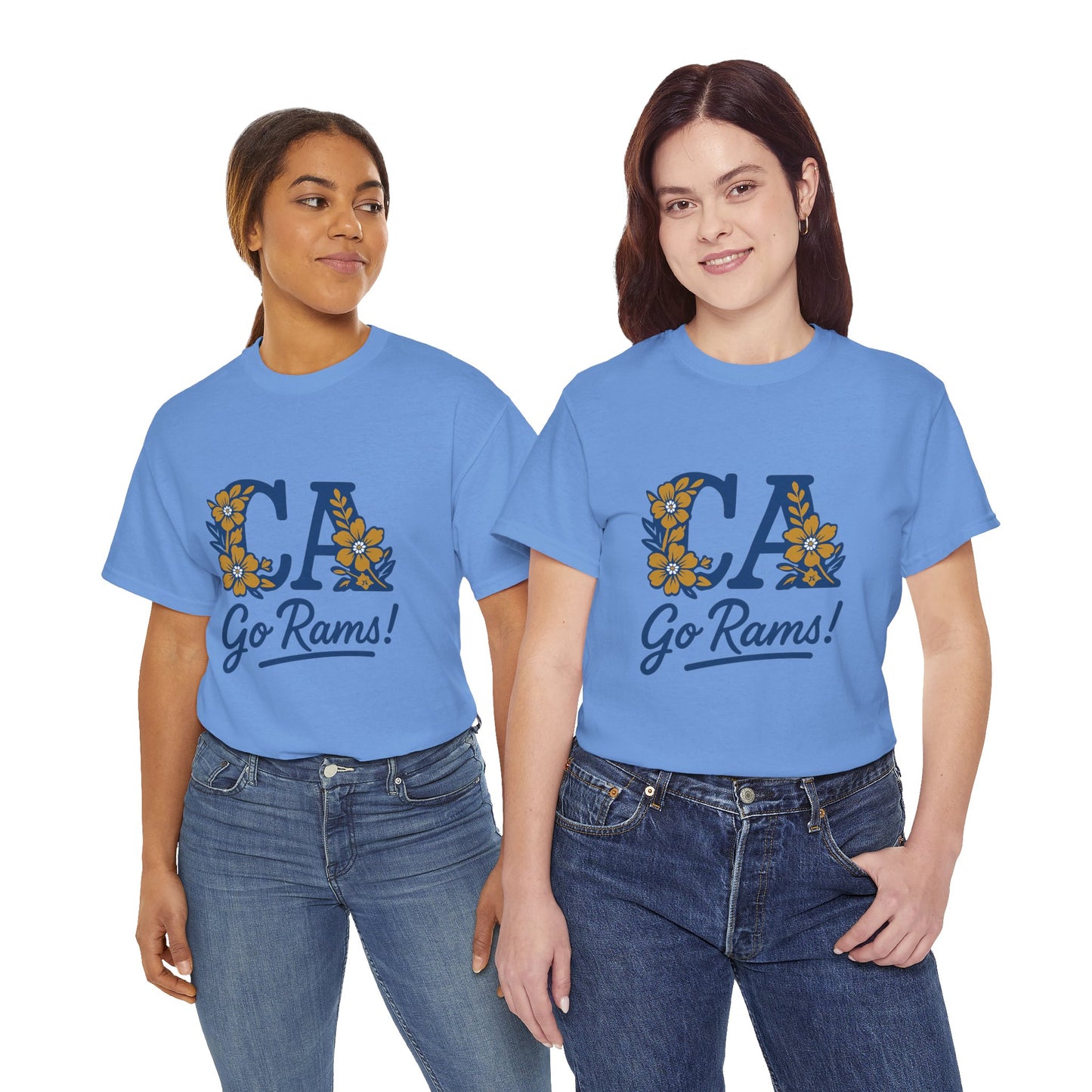 CA Rams Floral Tee