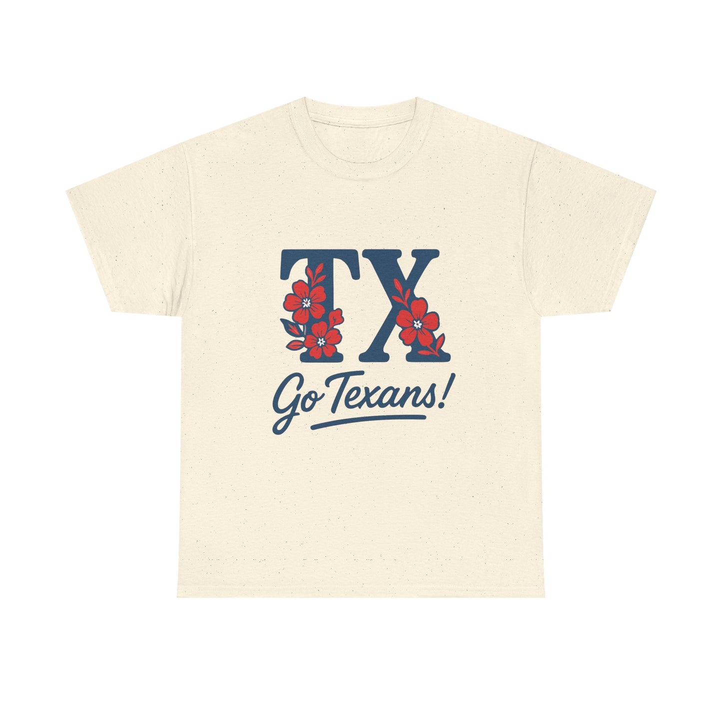Texas Pride Unisex Cotton Tee | Go Texans! T-Shirt, Casual Wear, Game Day Shirt, Gift for Fans, Spring/Summer Style