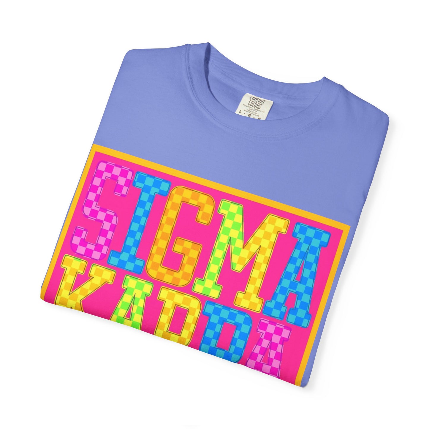 Colorful Sigma Kappa T-Shirt | Sorority Apparel