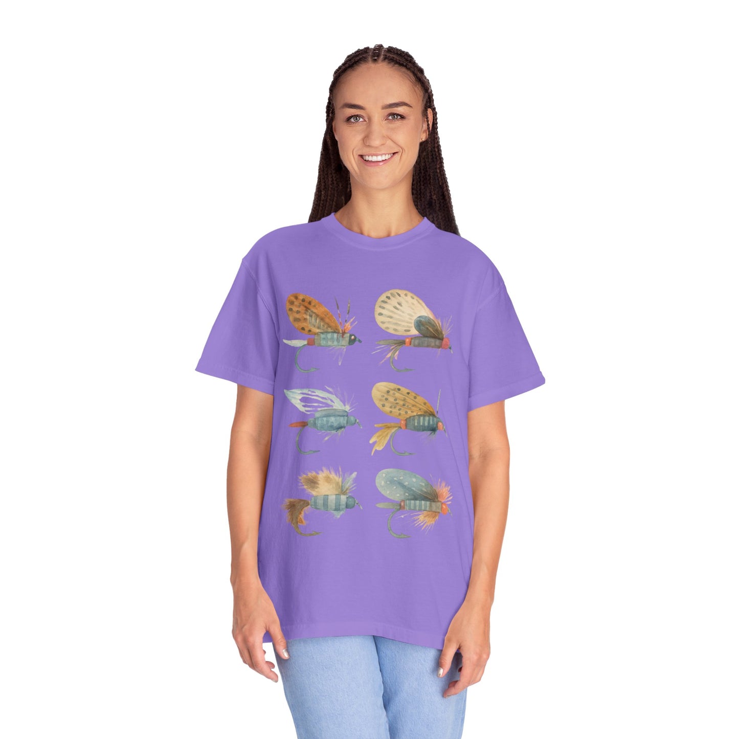Fly Fishing T-Shirt | Nature Lover Gift | Comfort Colors Tee