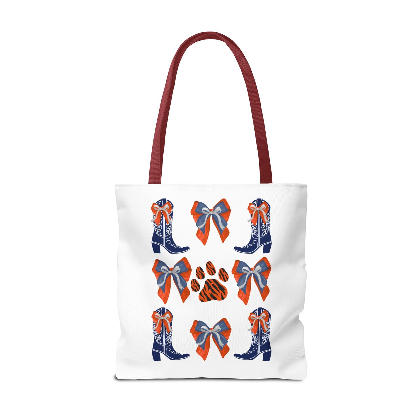 Au Tigers Spirit Tote Bag, Cute Accessories, Back to School, Gift for Sports Fans, Cheerleading Team Bag, war eagle, go tigers, auburn game day, auburn fan gift, graduation gift, auburn alumni