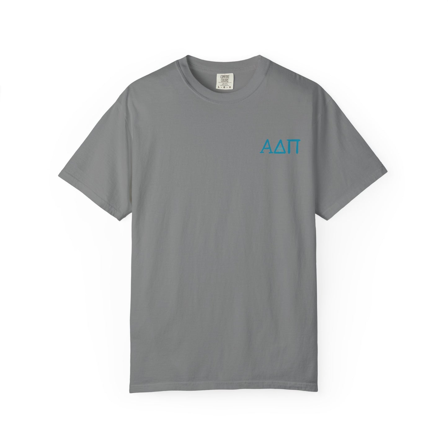 Alpha Delta Pi T-Shirt, Sorority Shirt, College Apparel, Greek Life Gift, Unisex Garment-Dyed Tee