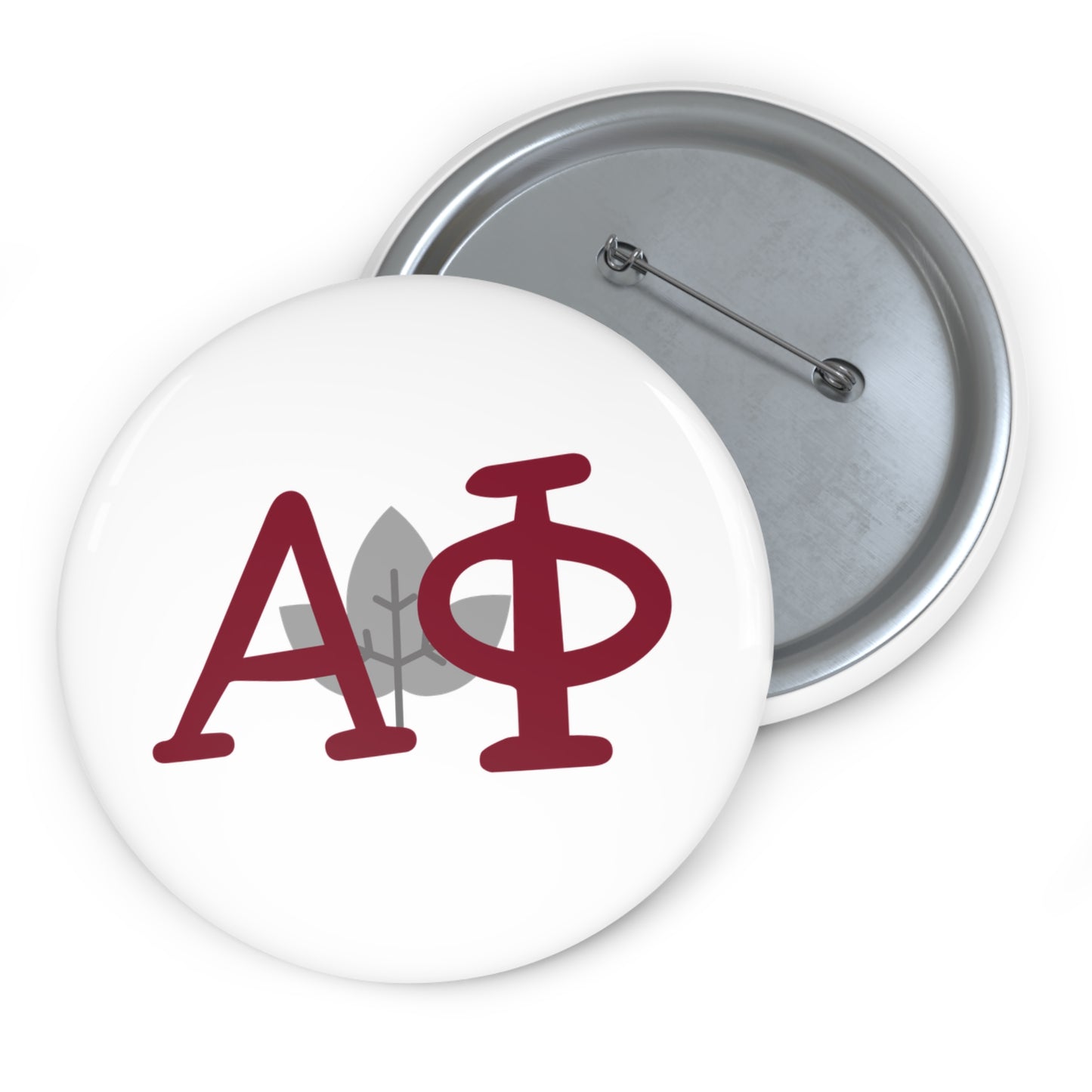 Alpha Phi Custom Fraternity Pin Buttons, Personalized Badge Pins for Events, Gifts for Members, Sorority Recruitment, Club Merchandise