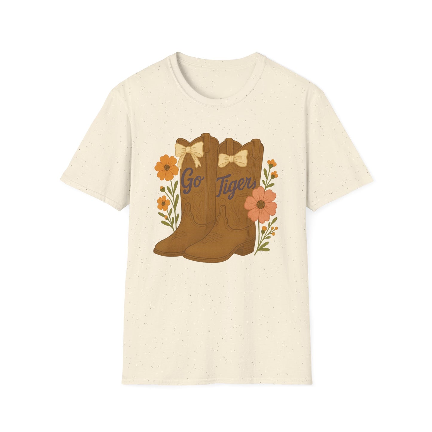 SC Tigers Country Boots Unisex T-Shirt | Cute Southern Style Tee, Go Tiger Shirt, Perfect for Game Day, Clemson Game Day, Graduation Gift, College Student Gift