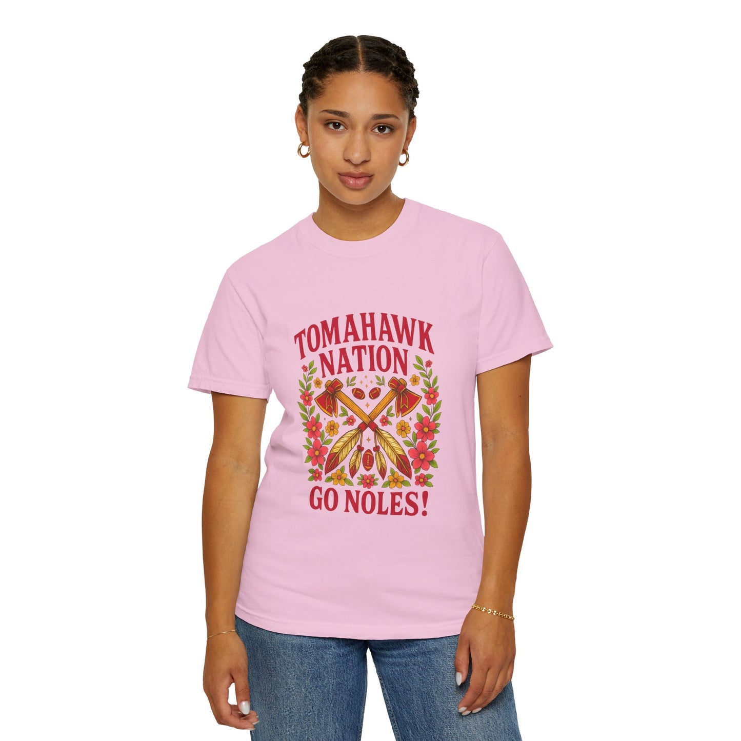 Tomahawk Nation Unisex T-shirt | Go Noles Vintage Style Tee, Perfect for Game Day, College Spirit Wear, Football Fans, Sports Apparel