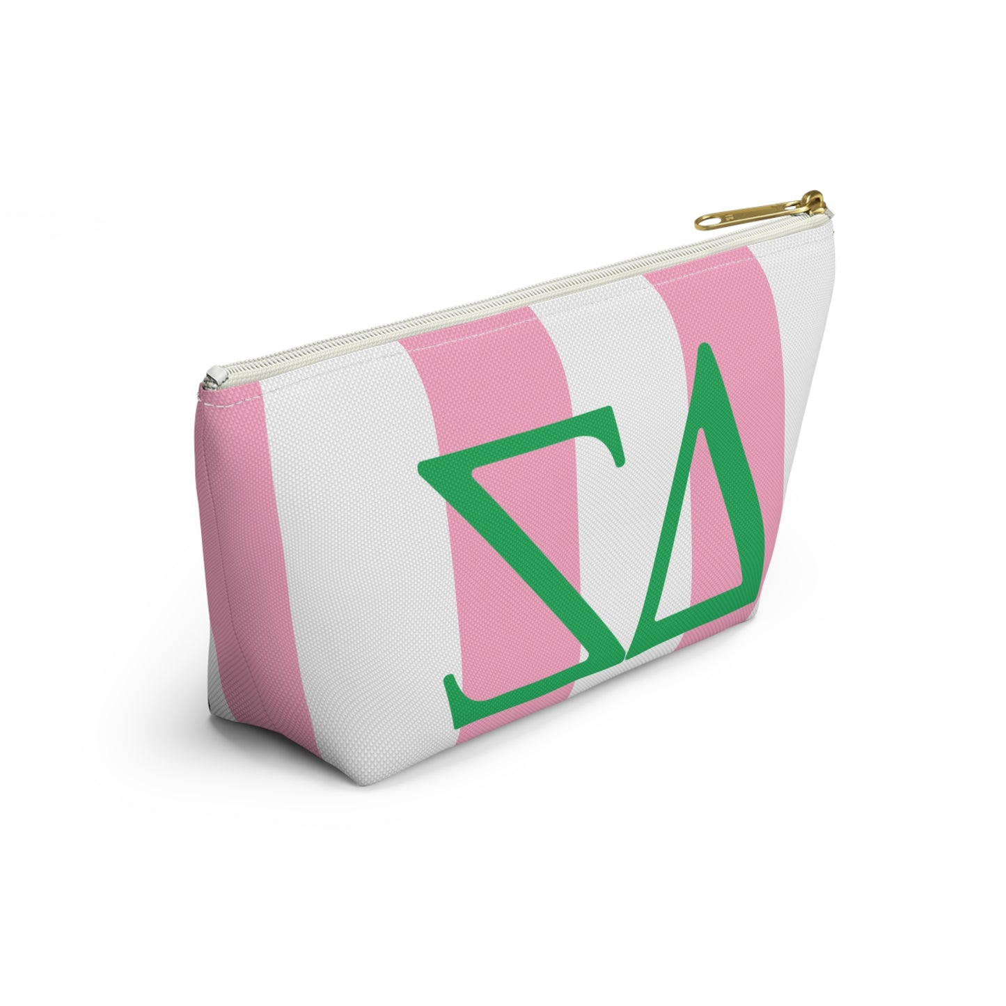 DZ Chic Personalized Accessory Pouch, Makeup Bag, Travel Organizer, Gift for Her, Custom Cosmetic Case, Sorority or College Essentials