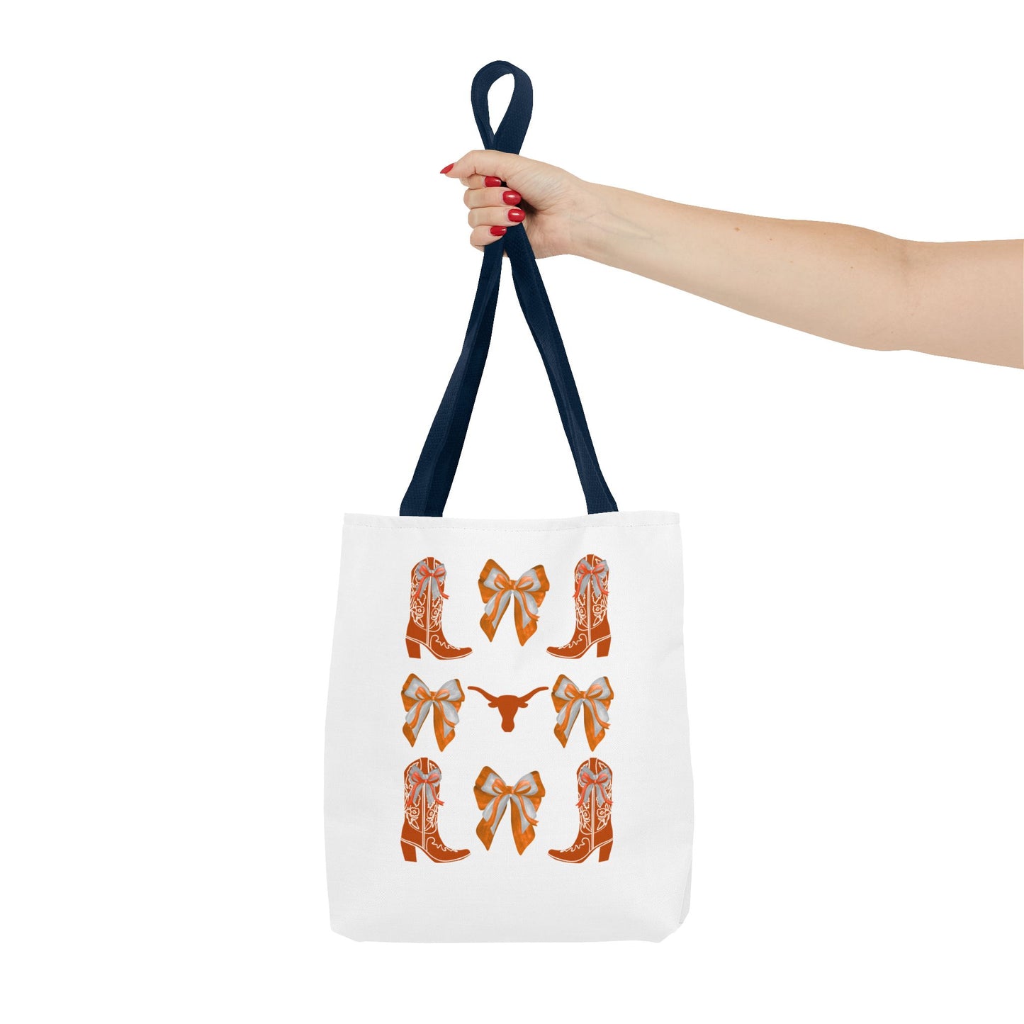 Tx longhorns Stylish Western Tote Bag, Cowgirl Style Accessories, Everyday Use, Gift for Rodeo Fans, hook em horns, texas game day, tx fan gift, graduation gift, texas alumni