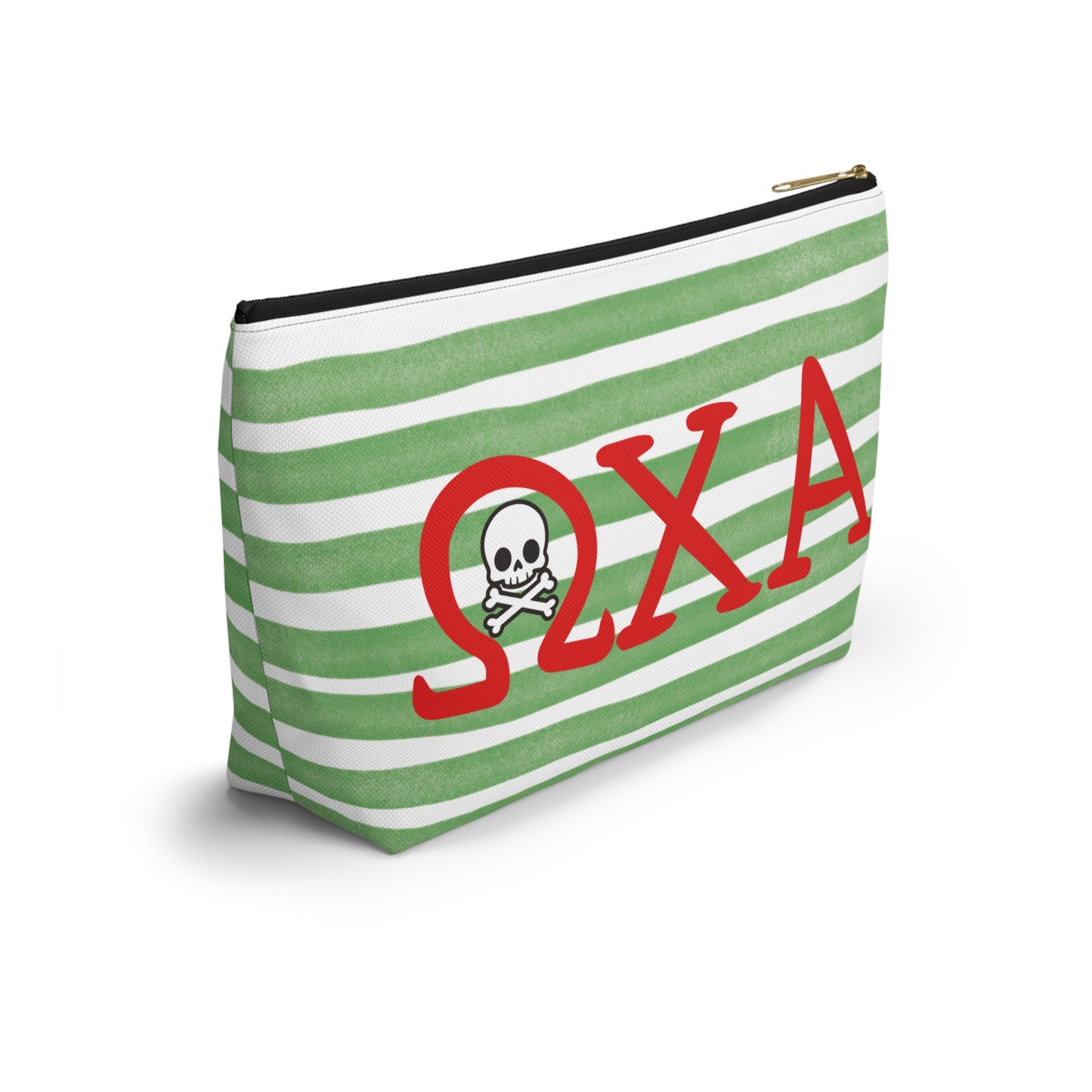 Alpha Chi Omega Stylish Accessory Pouch, Perfect for School, Travel, Organization, Gift for Friends, Makeup Bag, Pencil Case