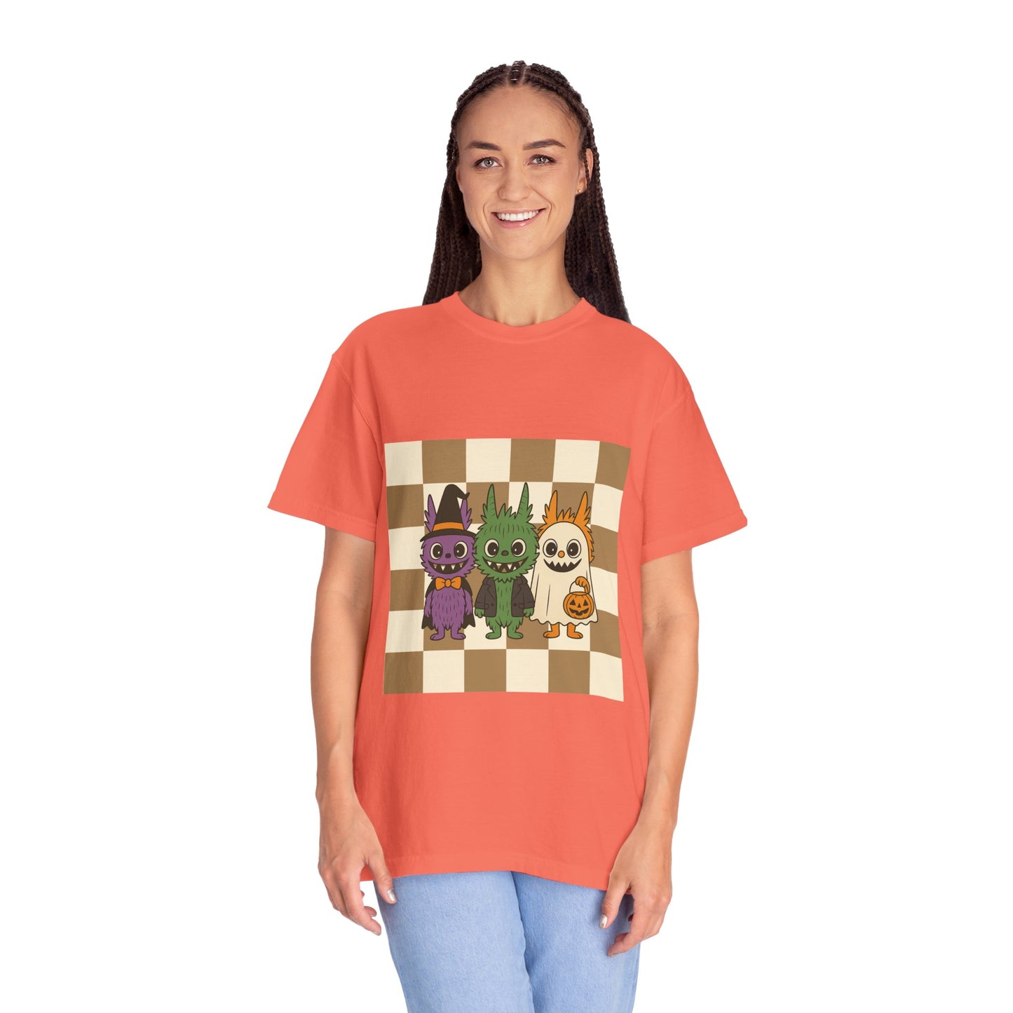 Cute Halloween Monster T-Shirt, Spooky Graphic Tee, Fall Apparel, Unisex Shirt, Trick or Treat, Halloween Party Outfit