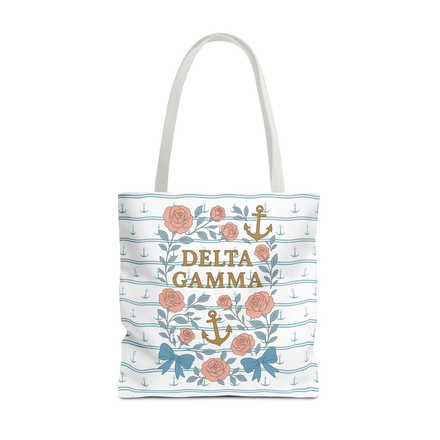 Floral Tote Bag - Delta Gamma Sisterhood Gift