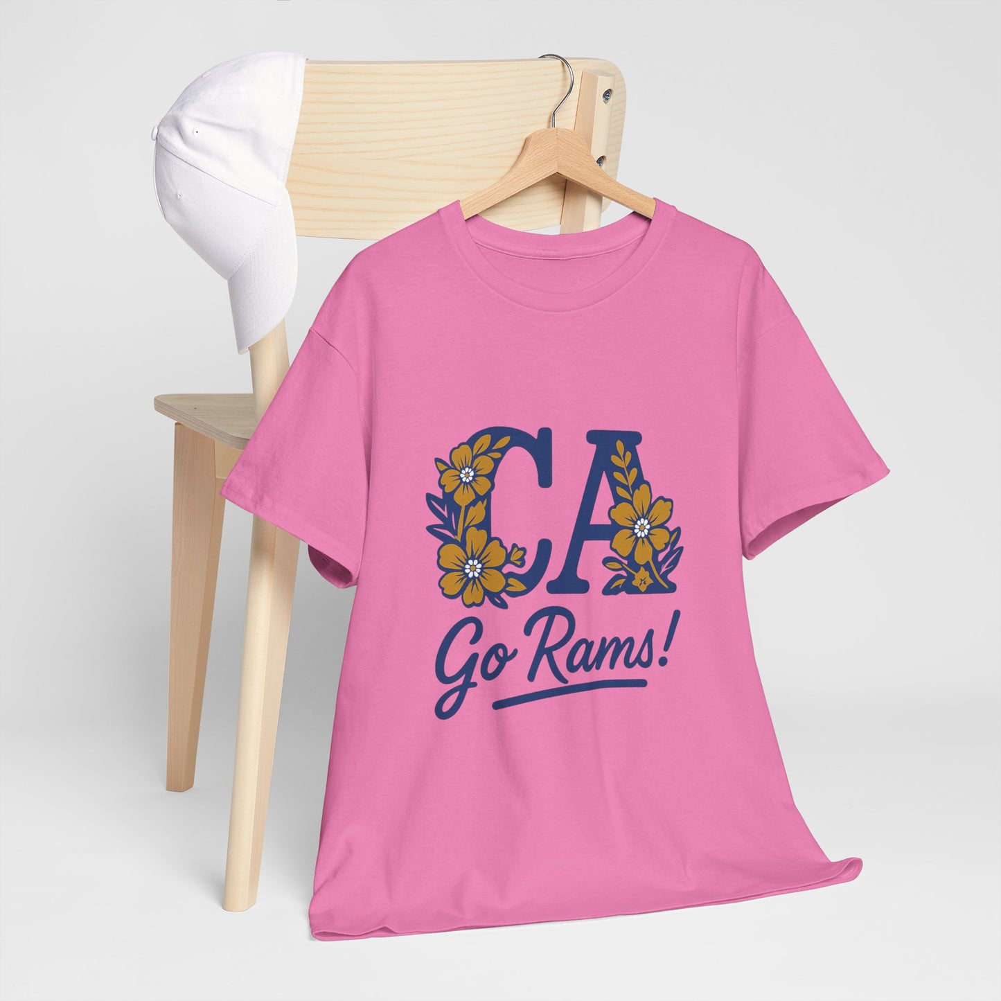 CA Rams Floral Tee