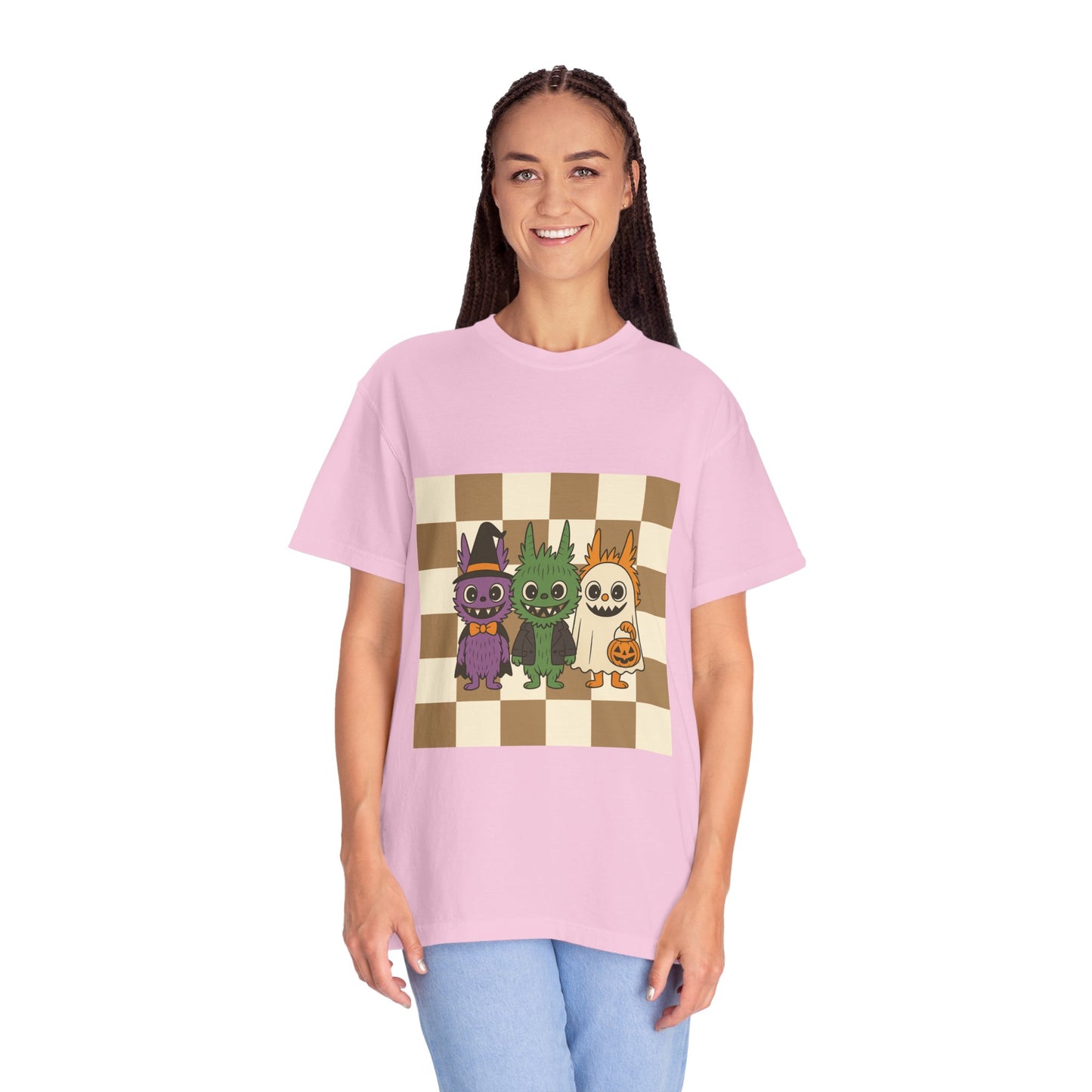 Cute Halloween Monster T-Shirt, Spooky Graphic Tee, Fall Apparel, Unisex Shirt, Trick or Treat, Halloween Party Outfit