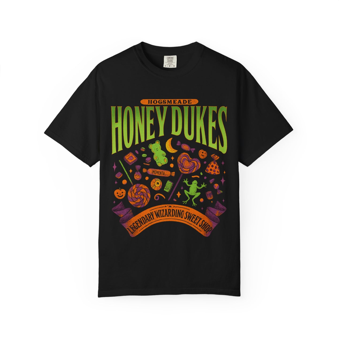 Honey Dukes Wizarding T-Shirt | Unisex Garment-Dyed Tee, Perfect for Fans, Gifts, Celebrations, Cosplay, and Everyday Wear