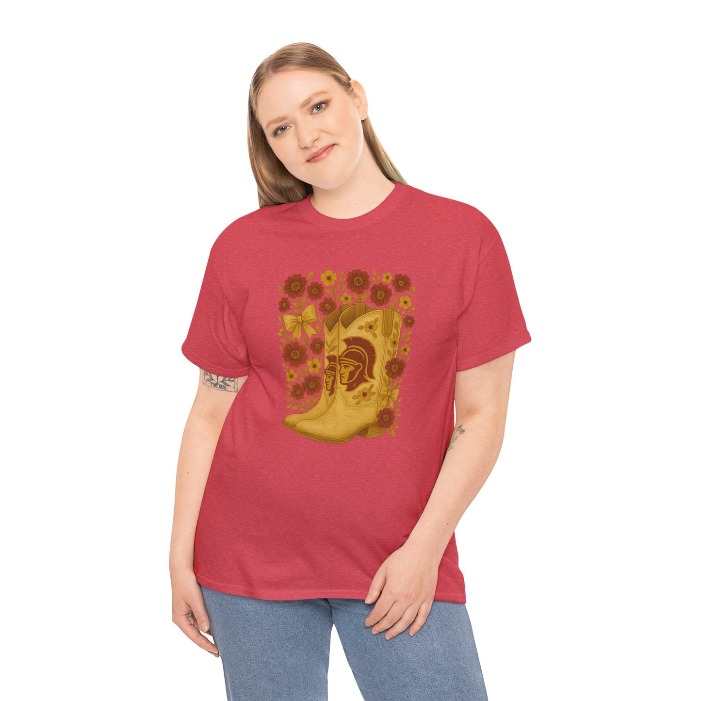 Trojans Cowboy Boot Tee