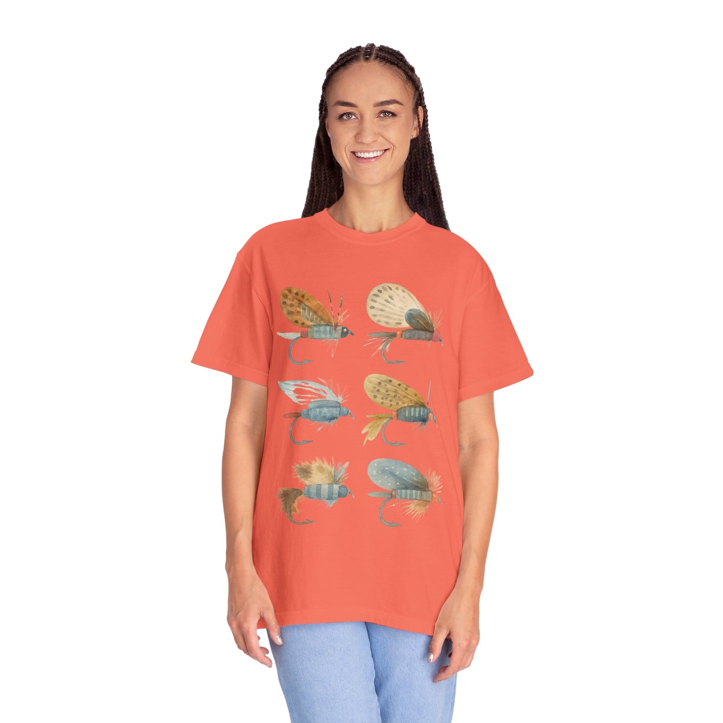 Fly Fishing T-Shirt | Nature Lover Gift | Comfort Colors Tee