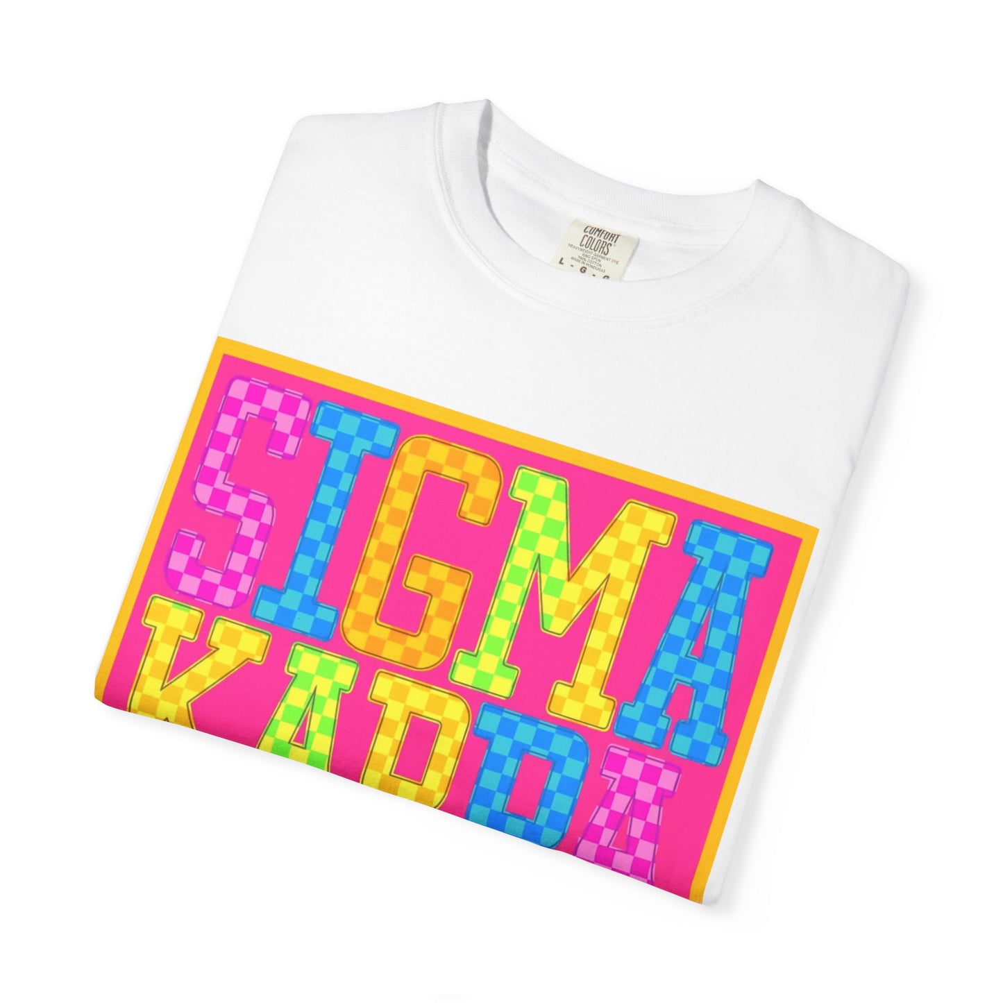 Colorful Sigma Kappa T-Shirt | Sorority Apparel