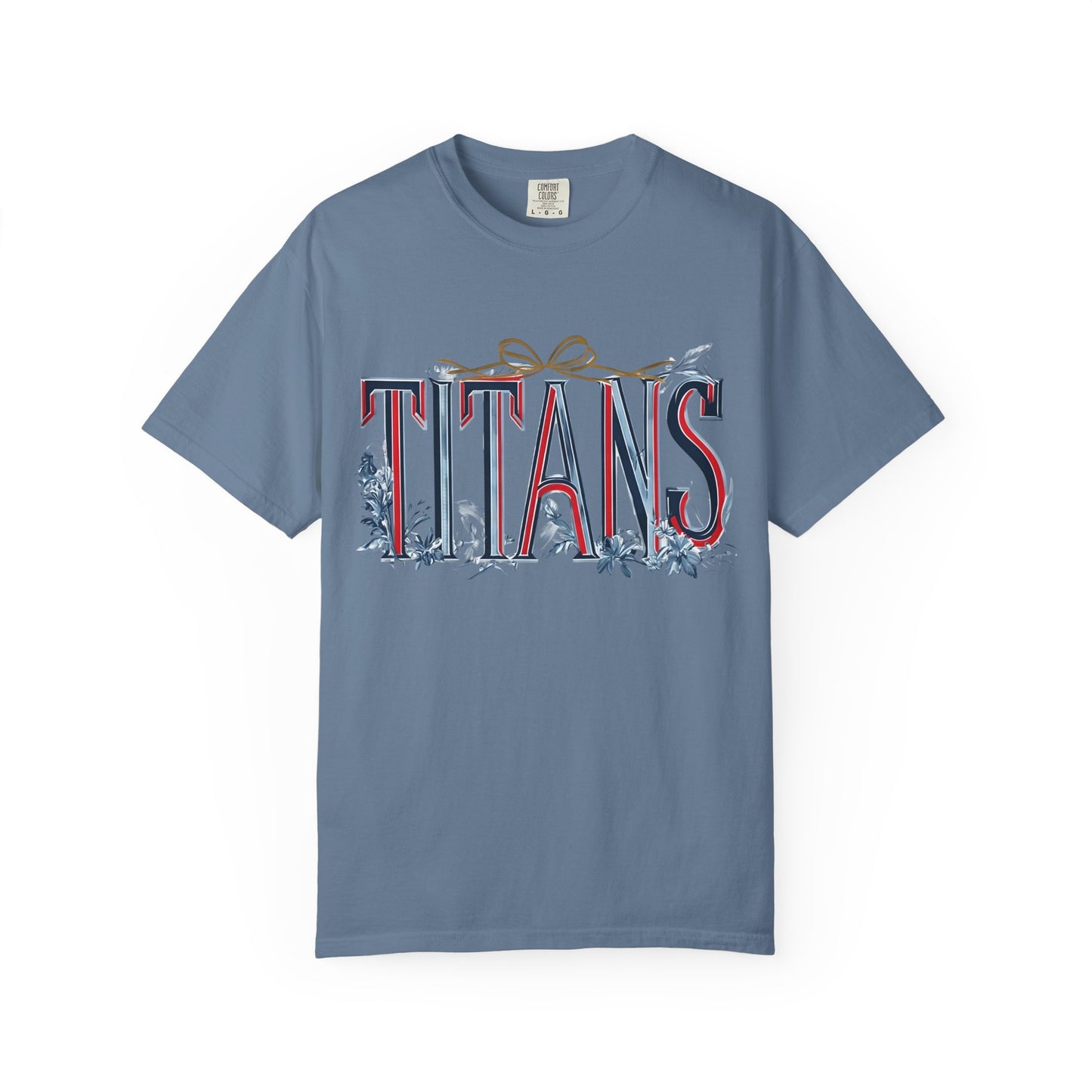 Floral Titans Garment-Dyed T-Shirt