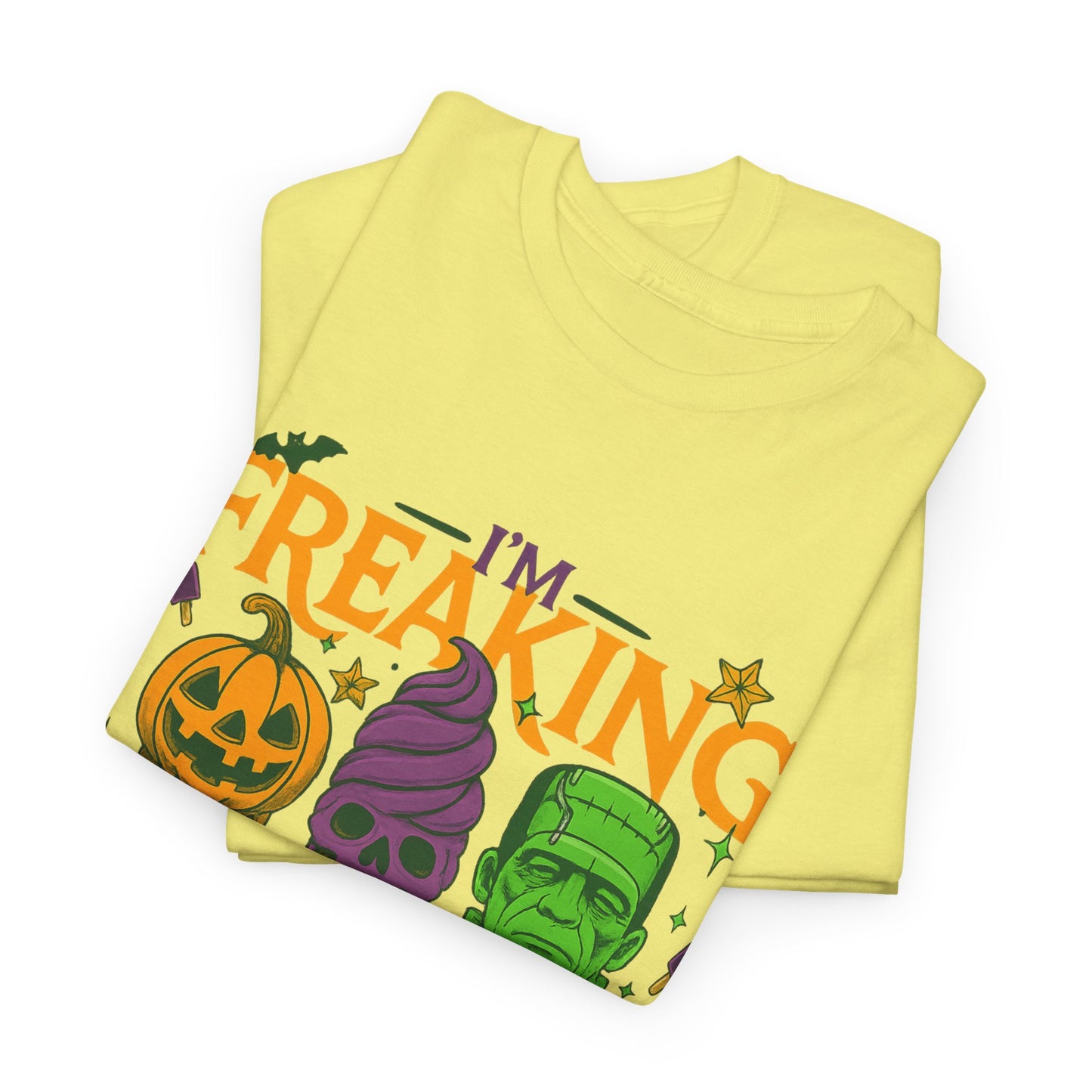 Halloween Unisex Heavy Cotton Tee, Fun Fall Shirt, Halloween Costume Top, Spooky Party Tee, Trick or Treat Apparel