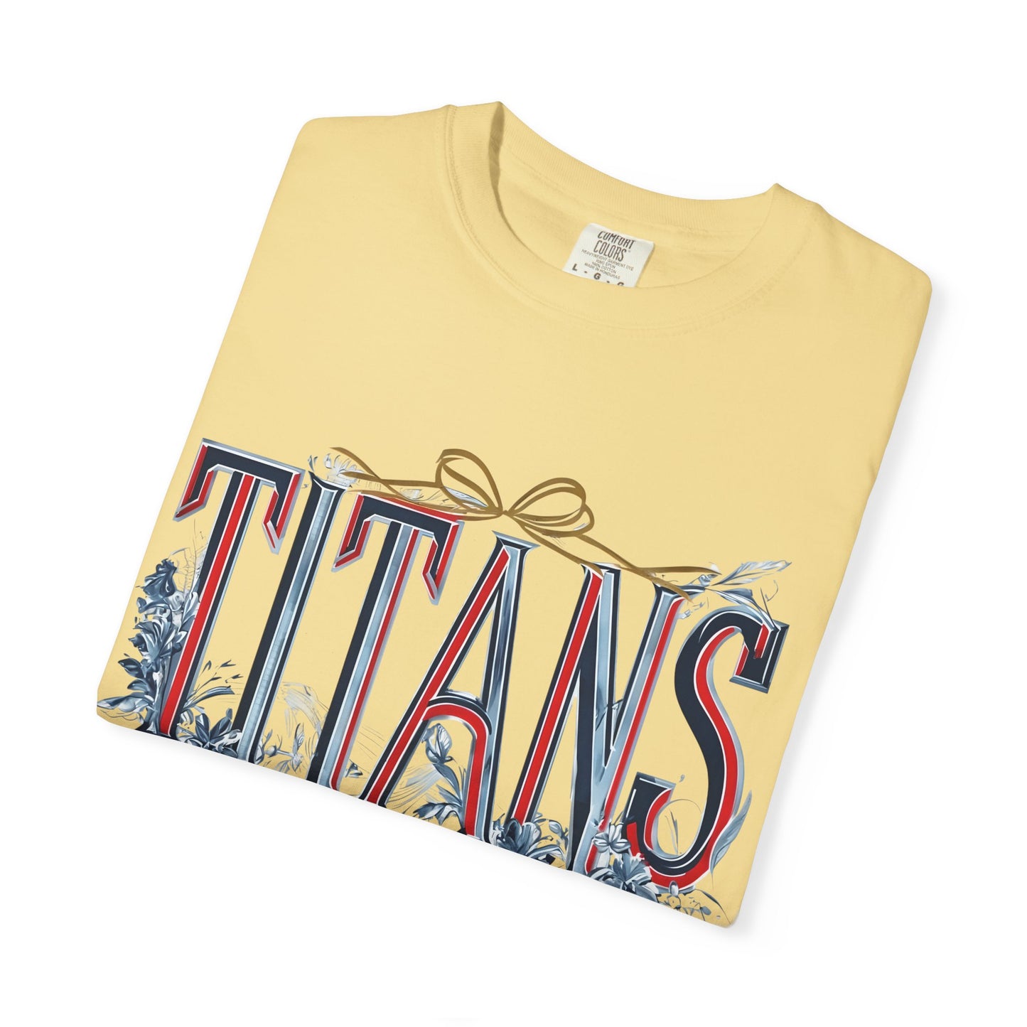 Floral Titans Garment-Dyed T-Shirt