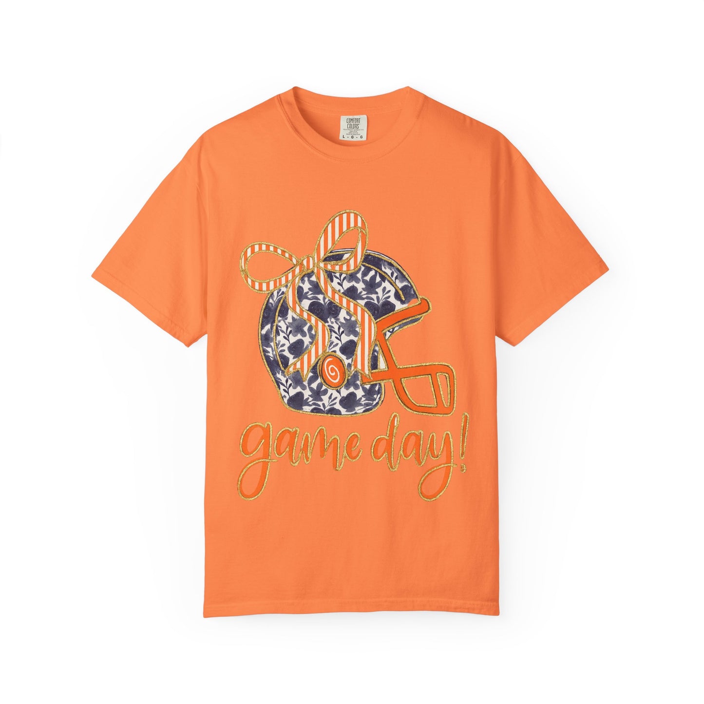 Game Day Coquette Style, Football Helmet T-Shirt | Unisex Sports Tee for Football Fans | Perfect for Tailgating, Game Everyday Wear