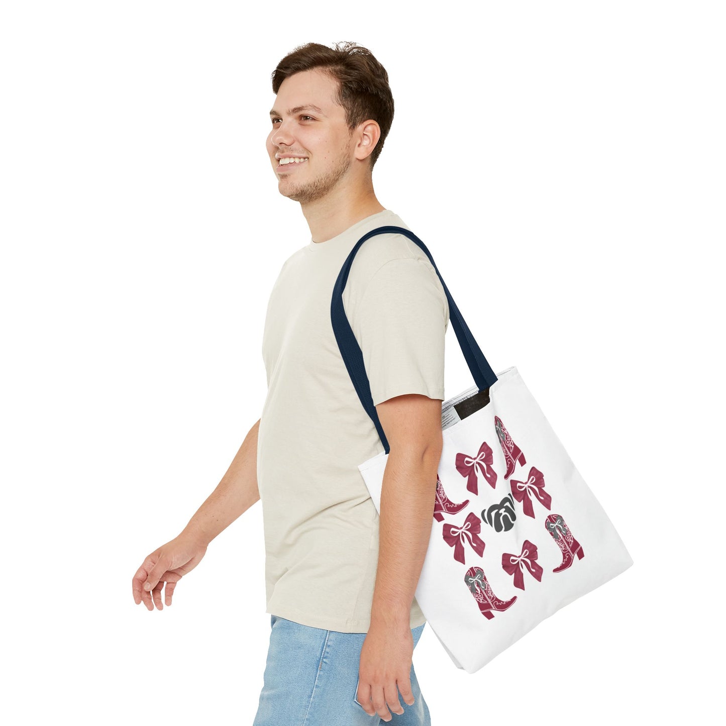 Msu bulldogs tote bag, mississippi state gift, mississippi fan gift, msu alumni, go dogs, starkville mississippi, graduation gift, msu game day tote bag