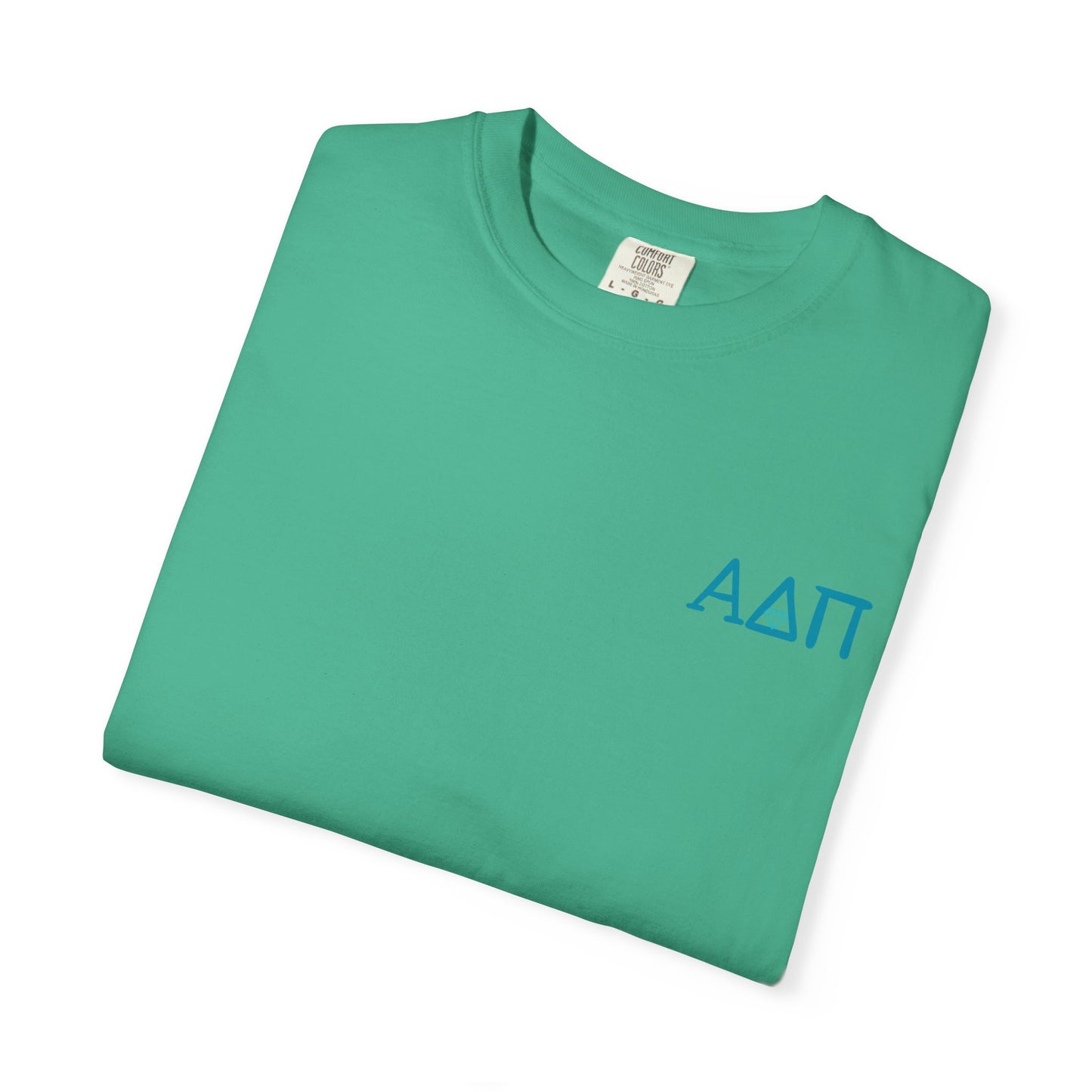 Alpha Delta Pi T-Shirt, Sorority Shirt, College Apparel, Greek Life Gift, Unisex Garment-Dyed Tee