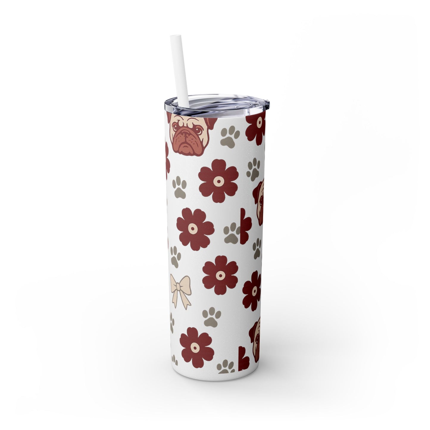 MS Bulldogs Skinny Tumbler, Graduation Gift, Mississippi Game Day, Go Dogs, Starkville, MS.