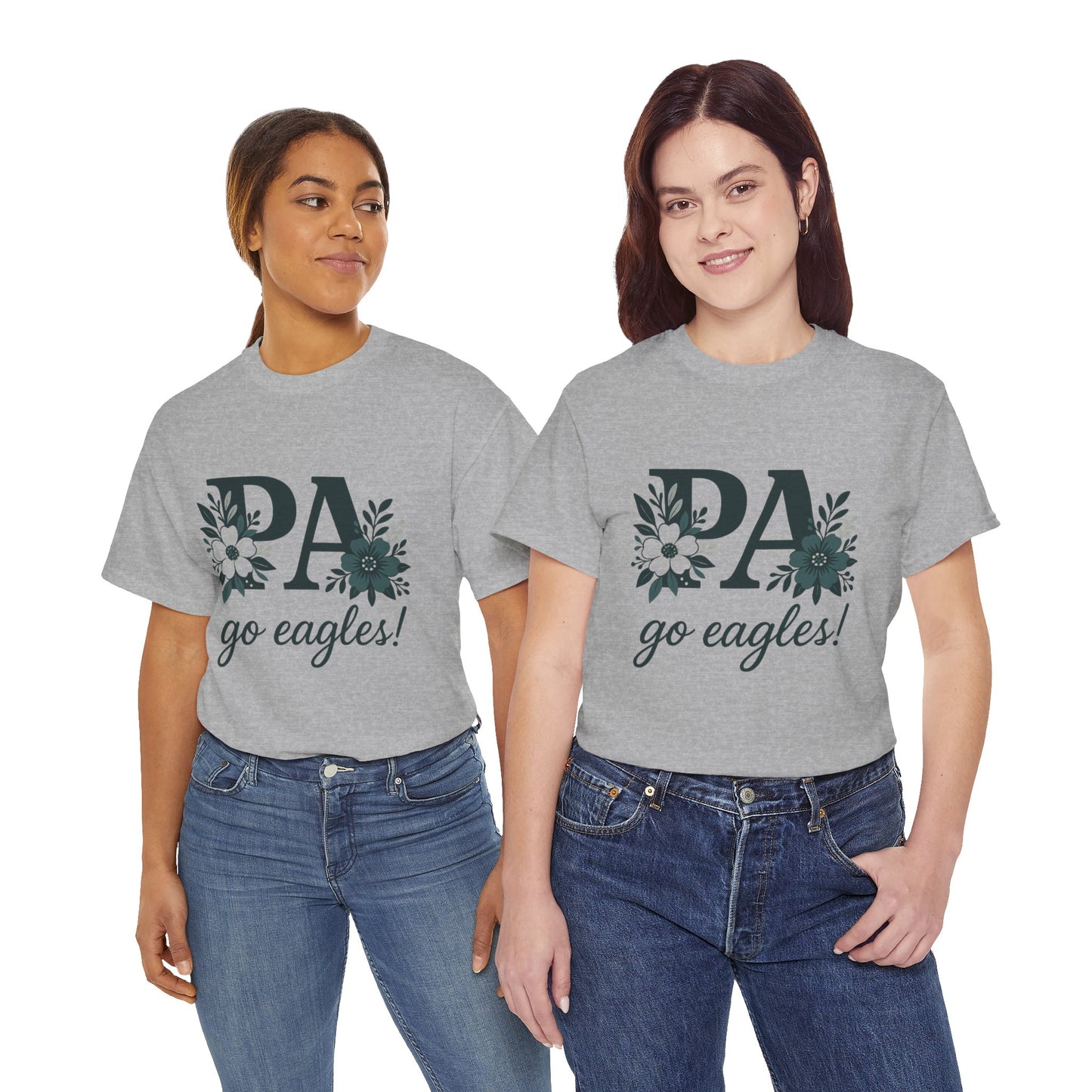 Floral PA Eagles Tee