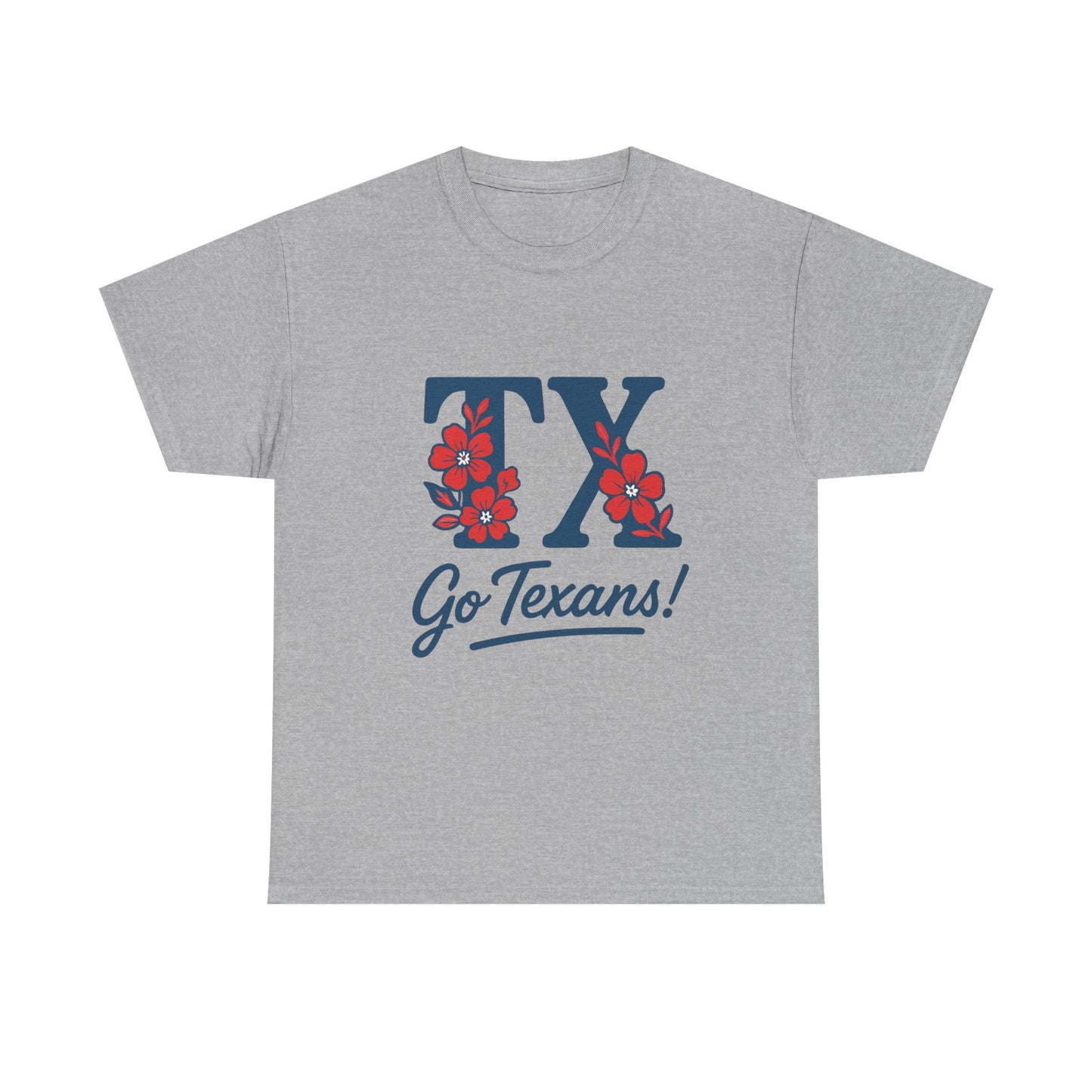 Texas Pride Unisex Cotton Tee | Go Texans! T-Shirt, Casual Wear, Game Day Shirt, Gift for Fans, Spring/Summer Style